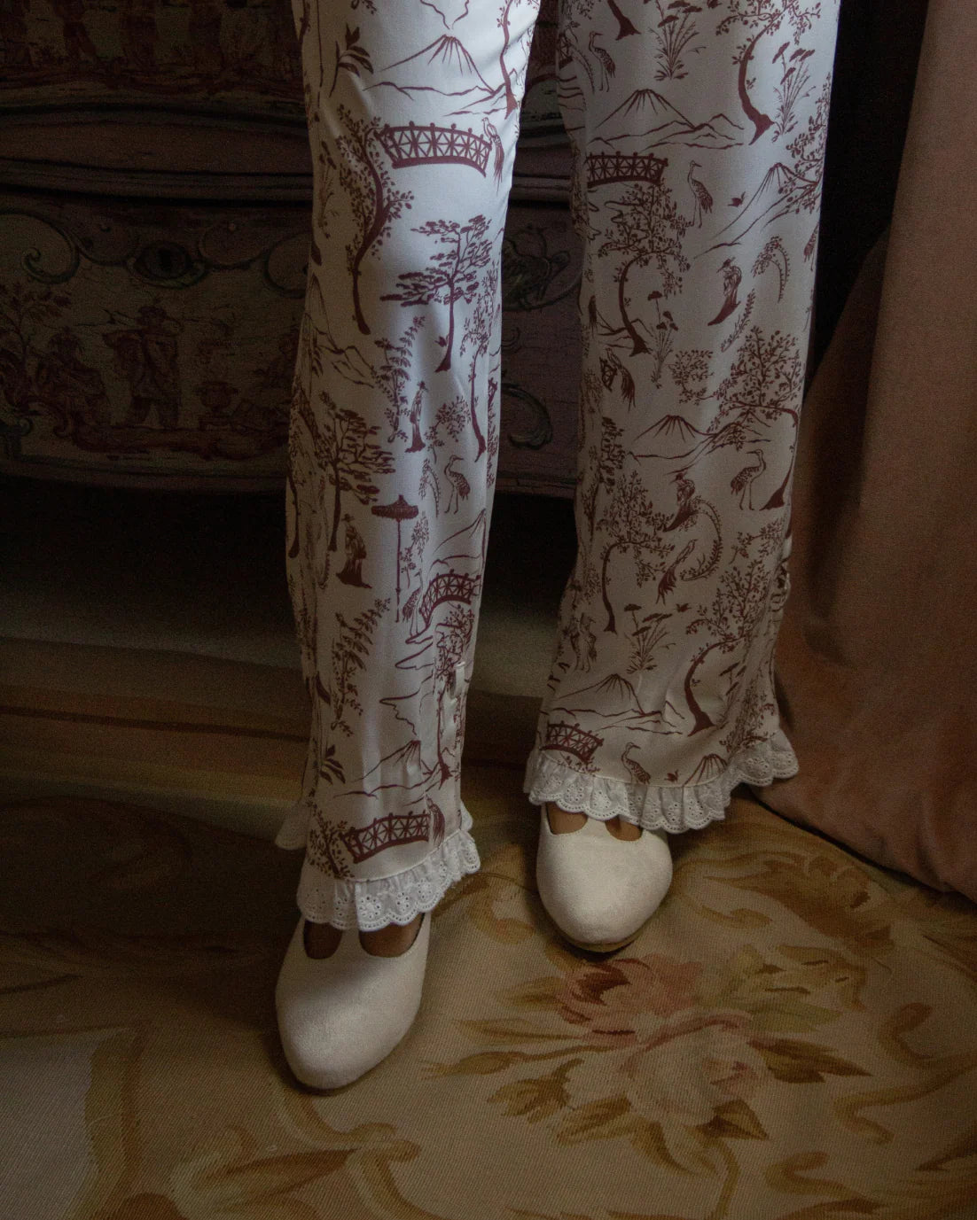 Slippers IQ Home Terciopelo Beige