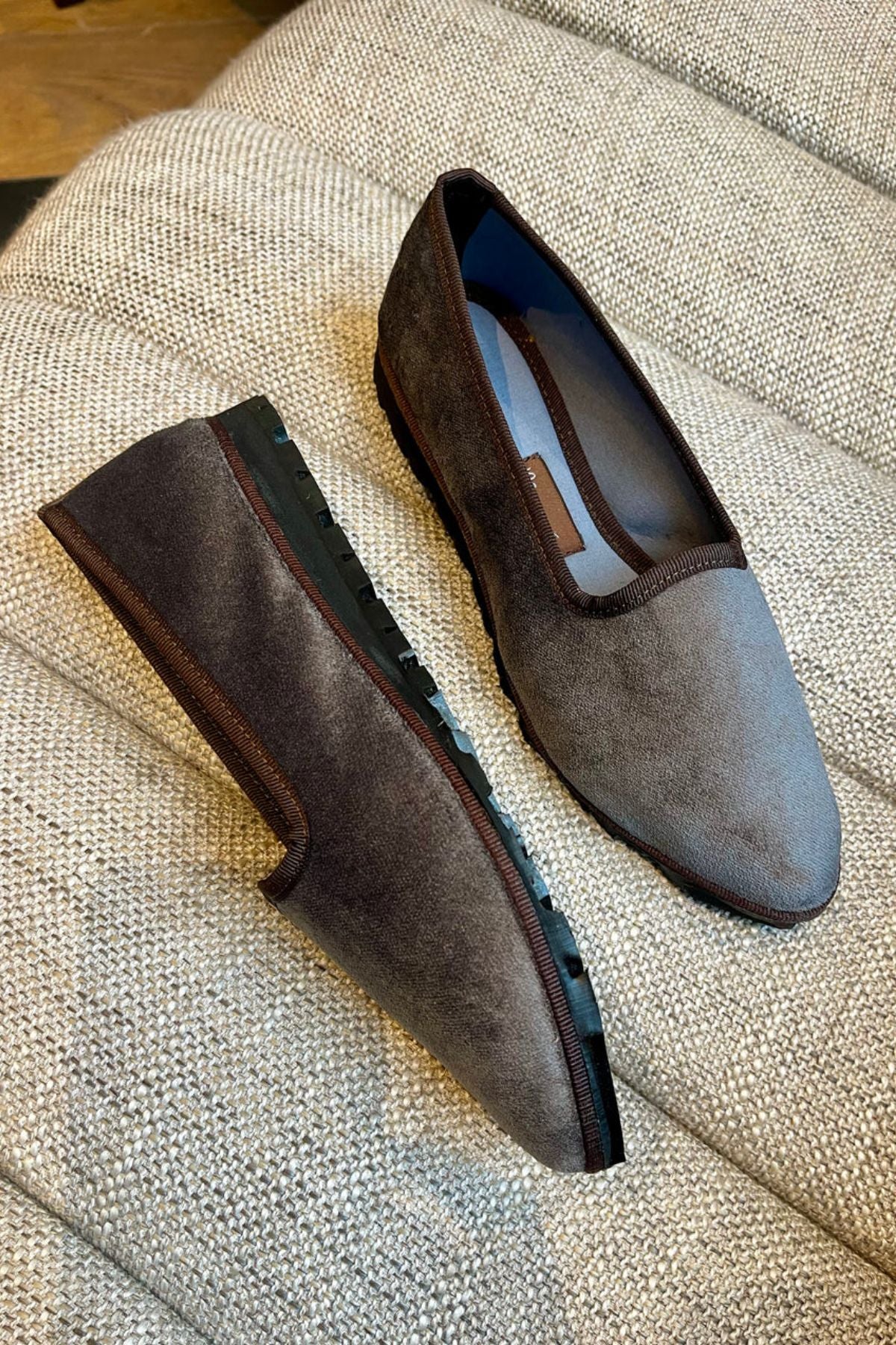 Slippers Terciopelo Marengo Plus