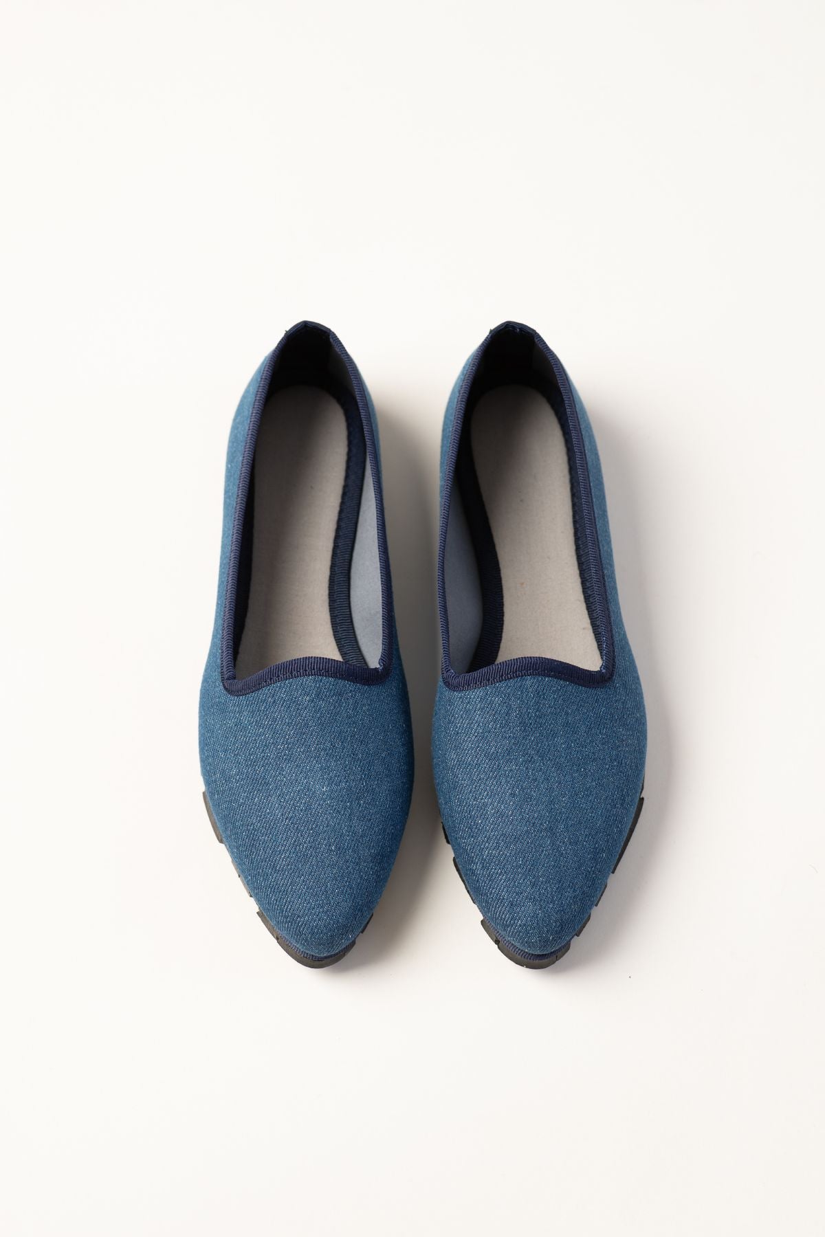 Slippers Denim Azul