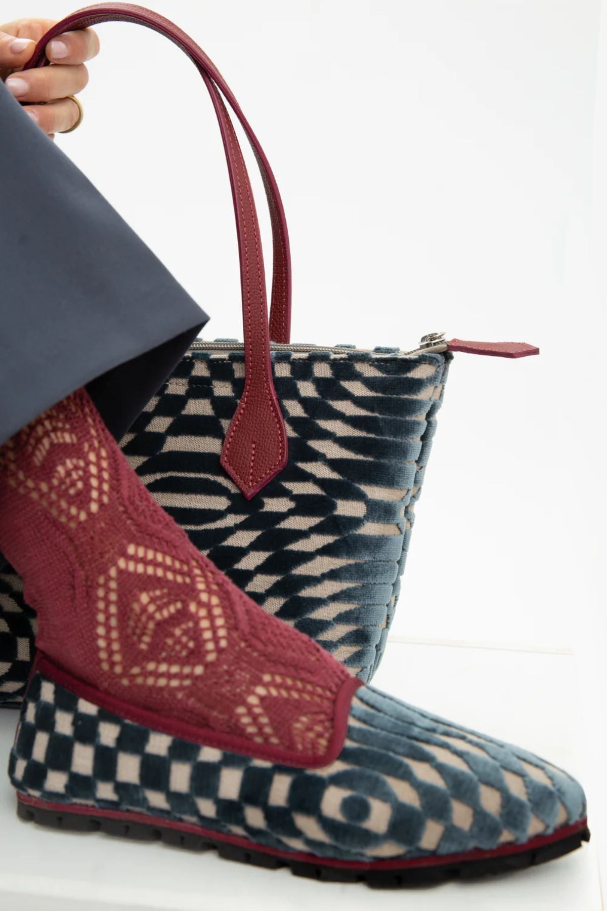 Slippers Veruschka by Lorenzo Castillo