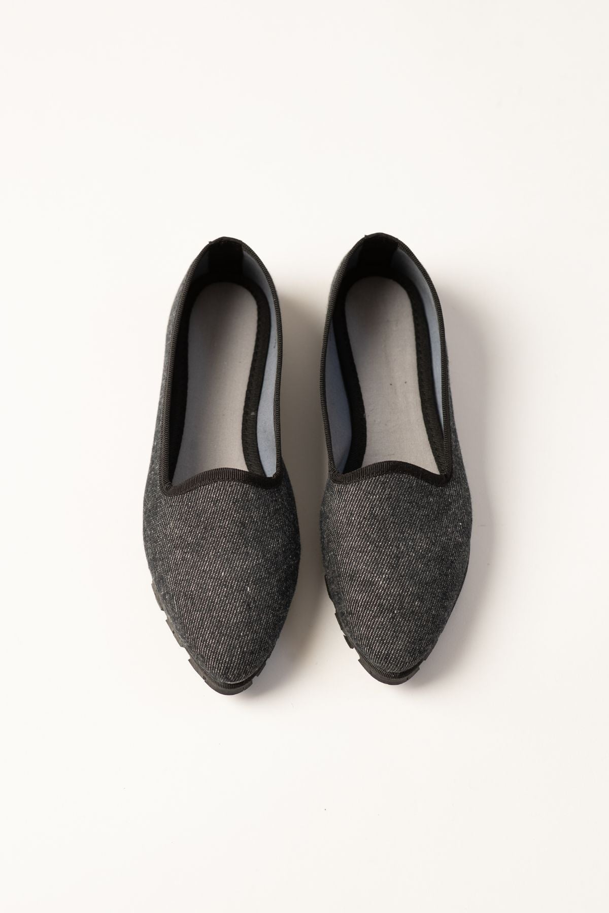 Slippers Denim Negro