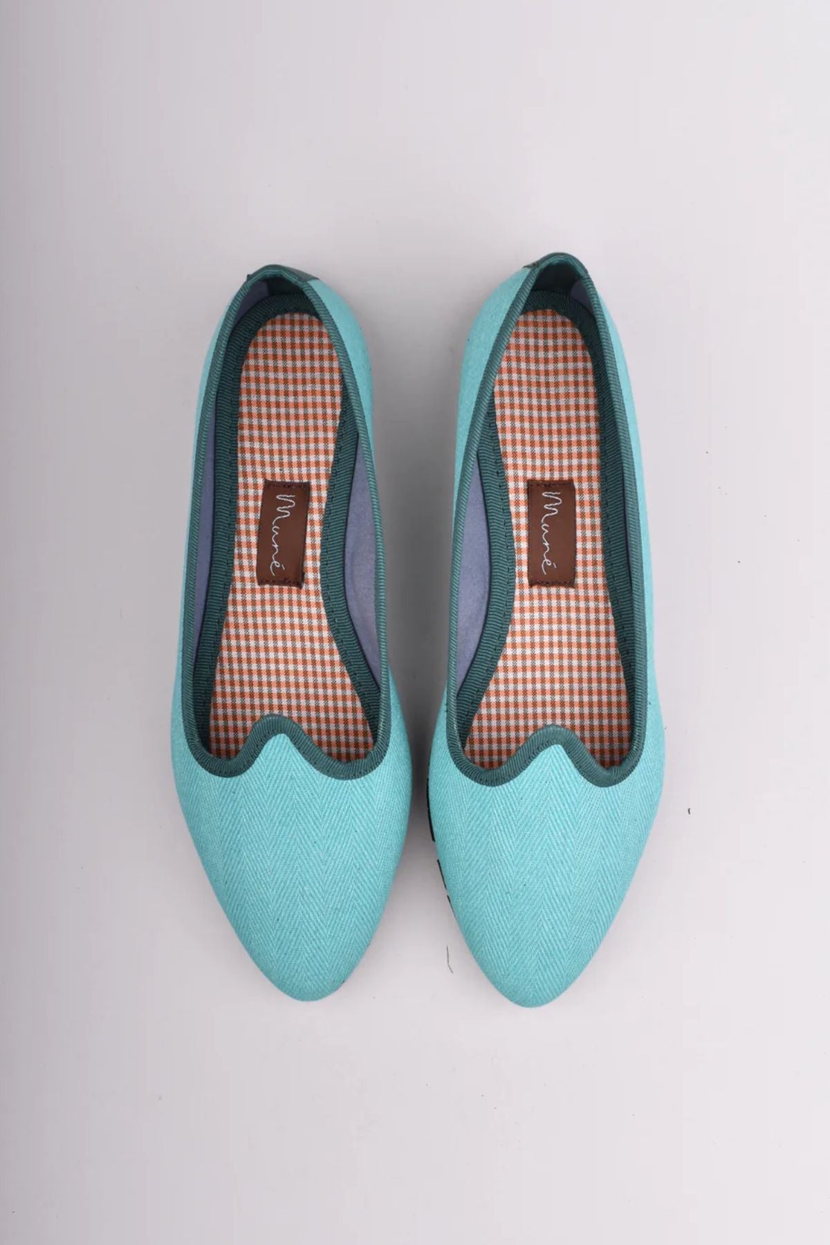 Slippers Espiga Turquesa