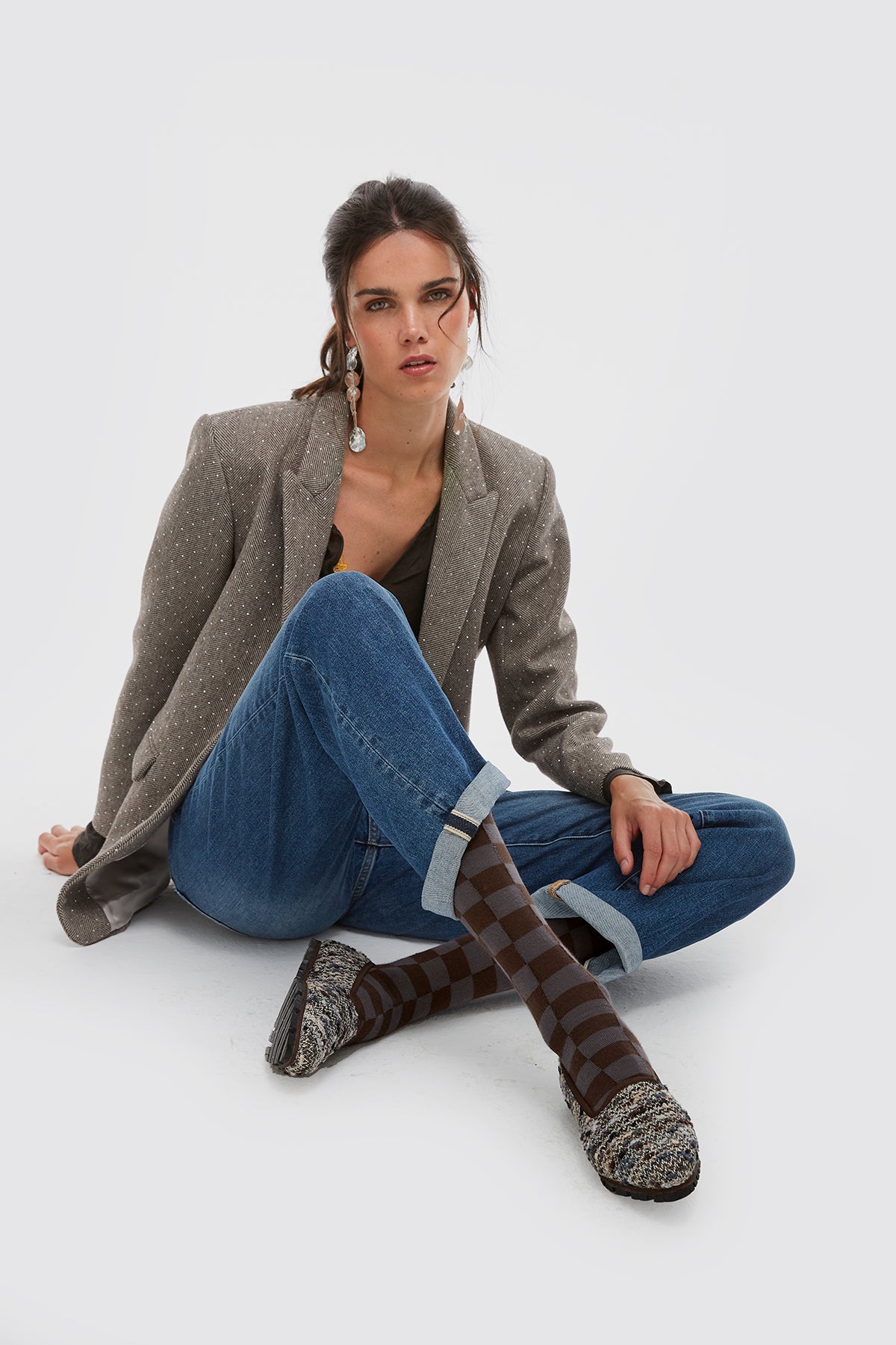 Slippers Dandy Gris