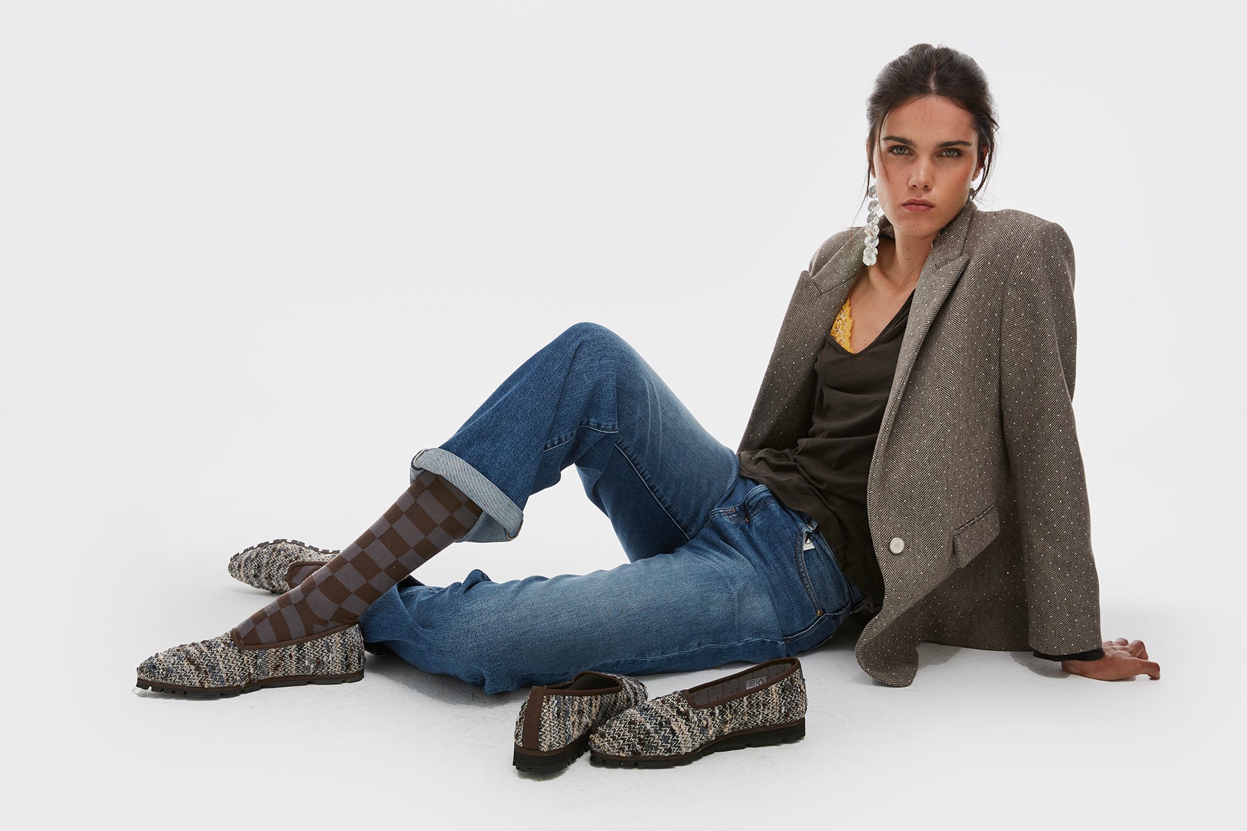Slippers Dandy Gris