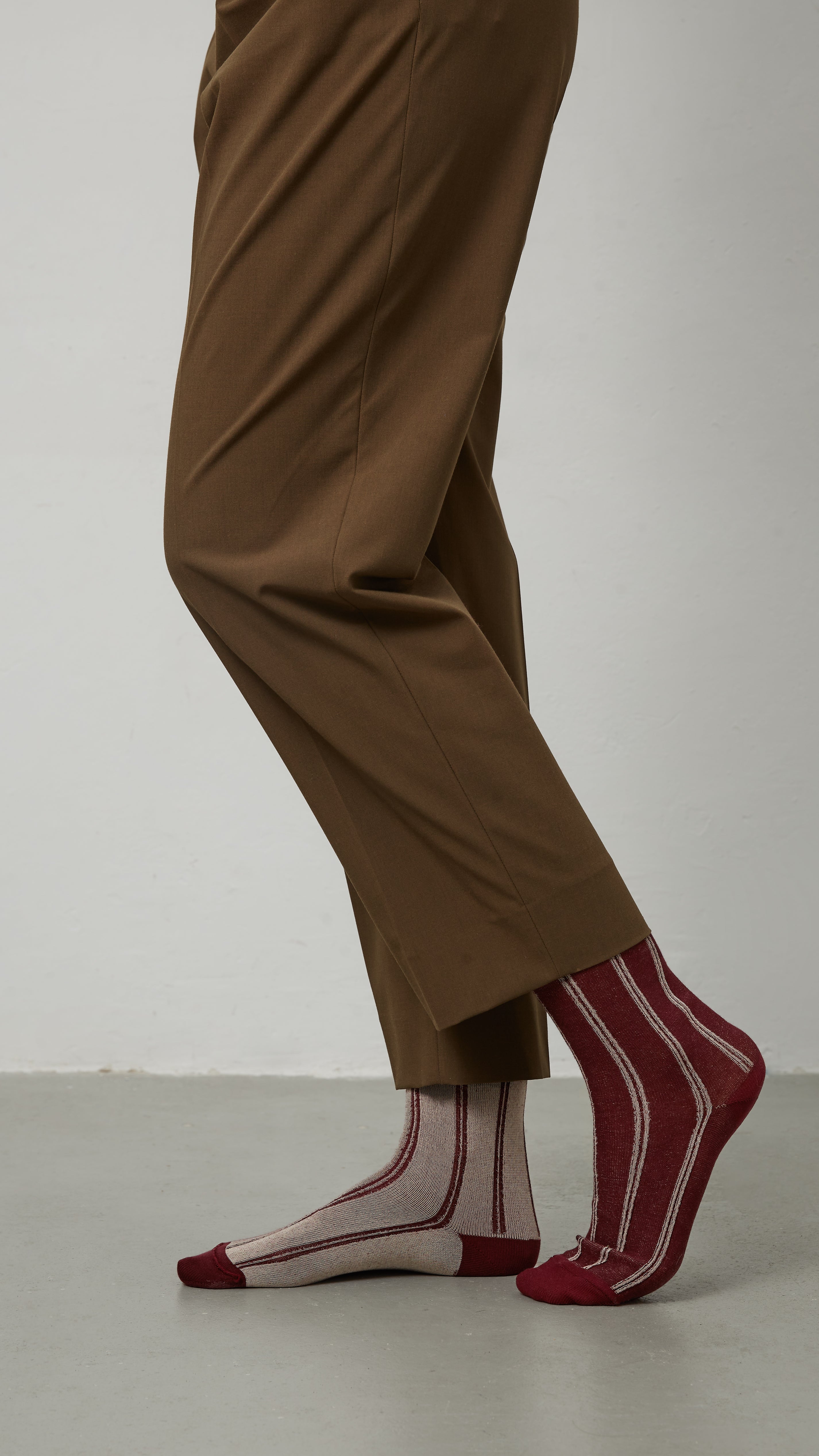 Calcetín Gropius Burdeos