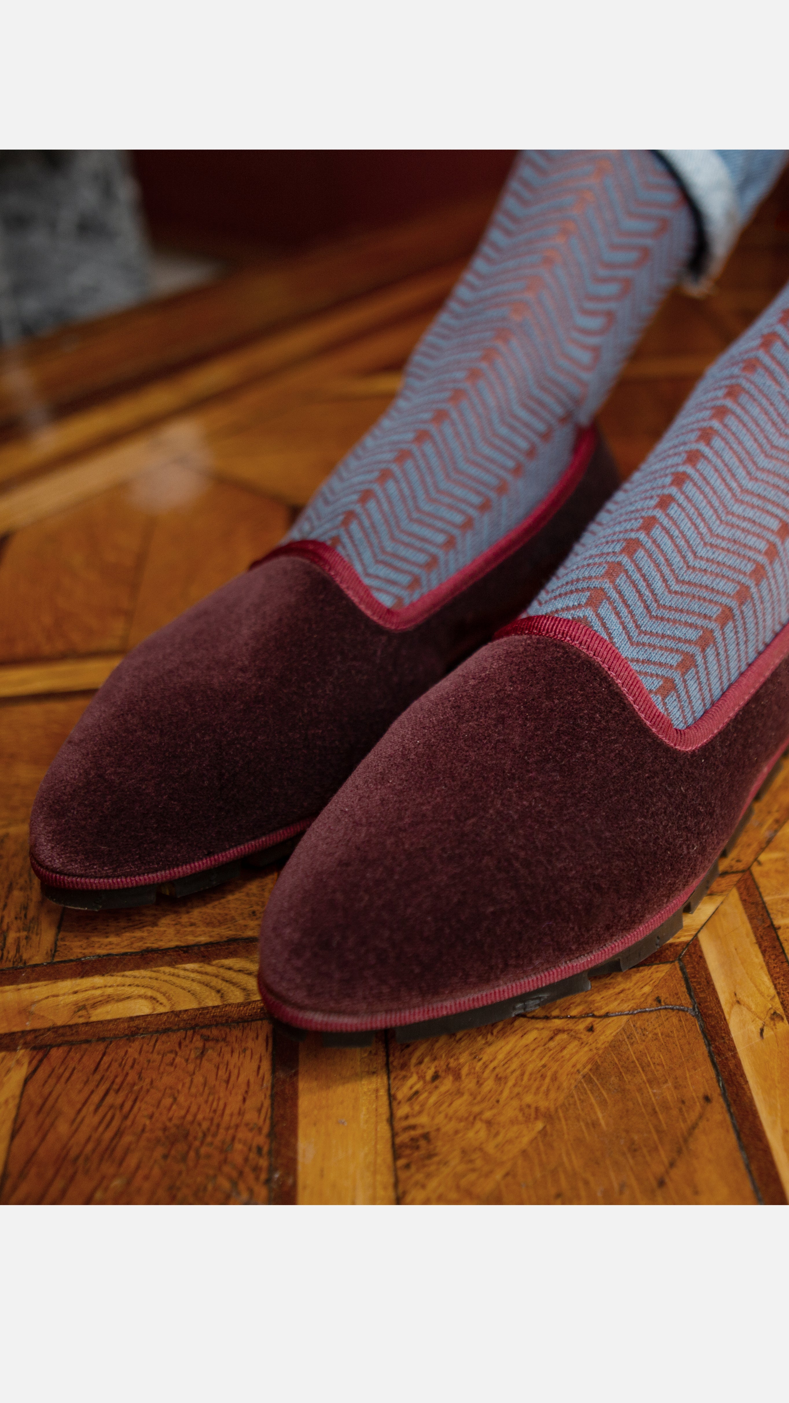 Calcetín Rogers Plomo