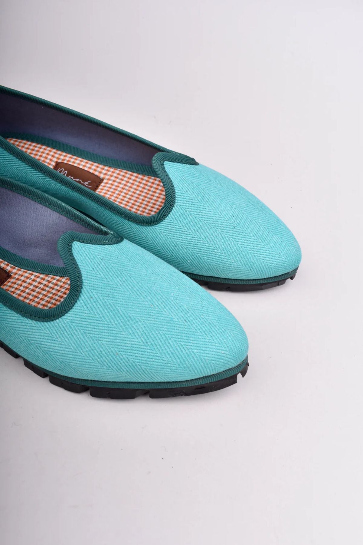 Slippers Espiga Turquesa