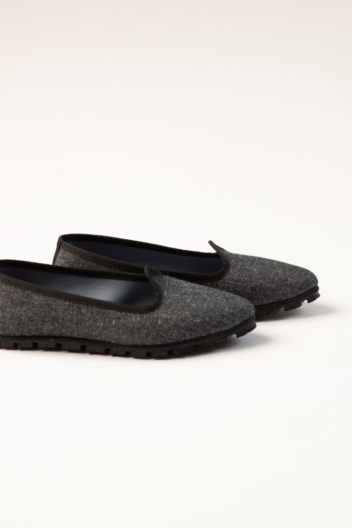 Slippers Denim Negro