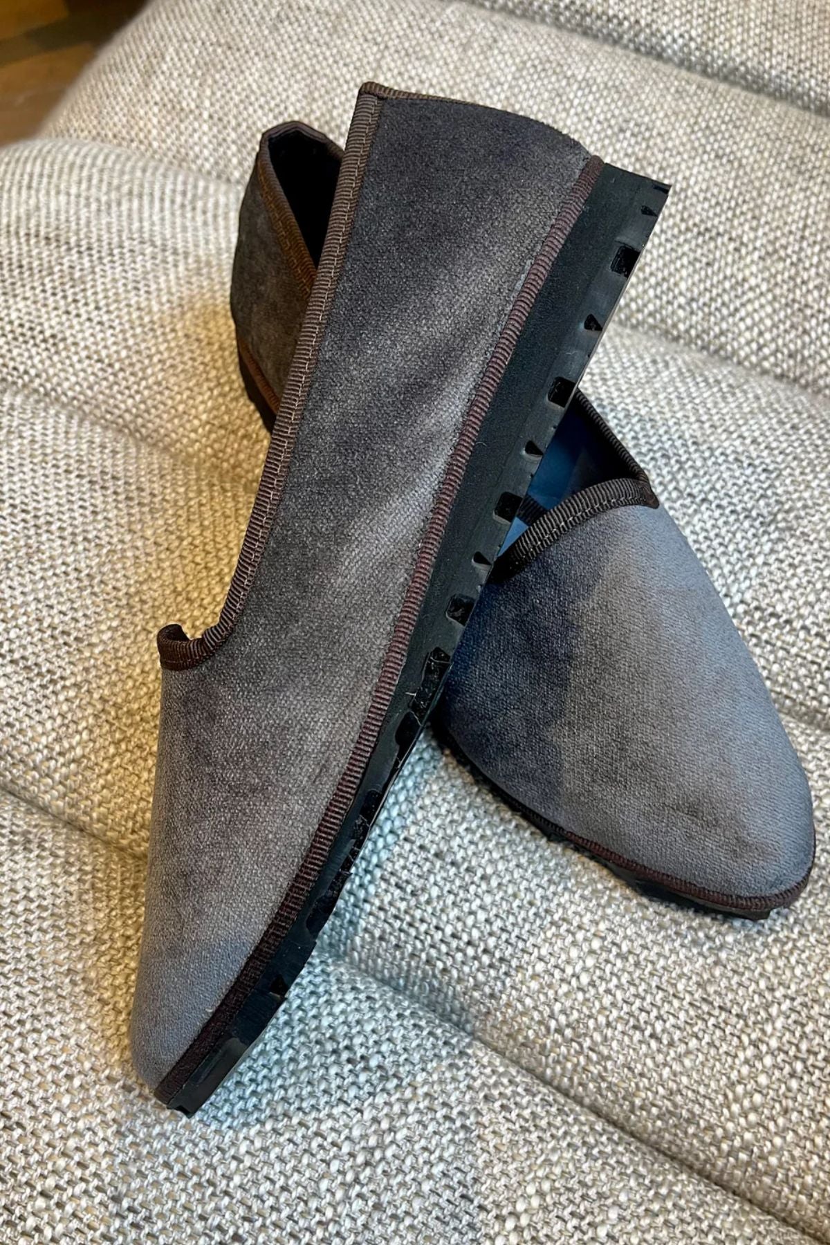 Slippers Terciopelo Marengo Plus