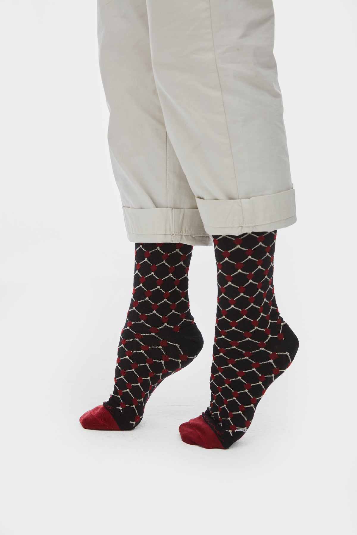 Black Hadid Sock