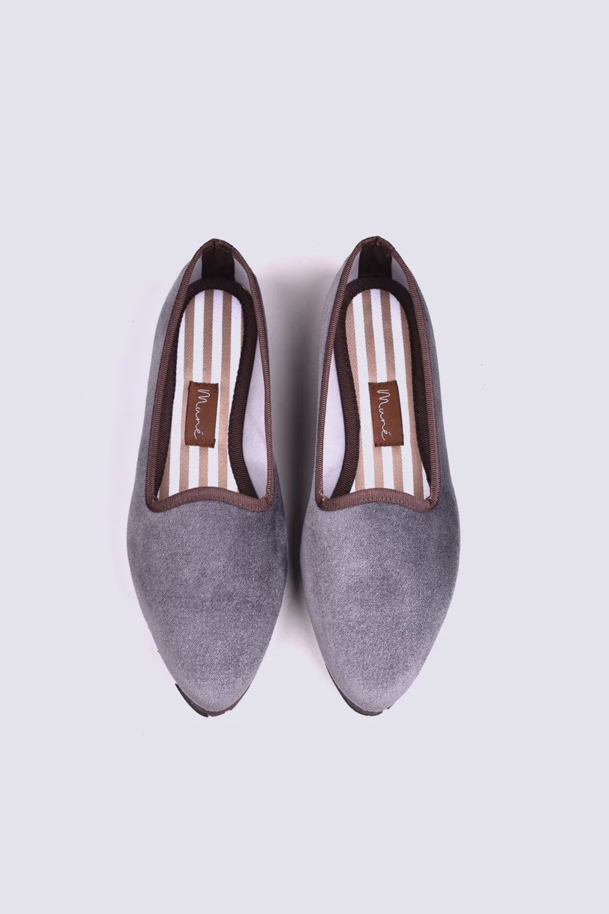 Slippers Terciopelo Marengo Plus