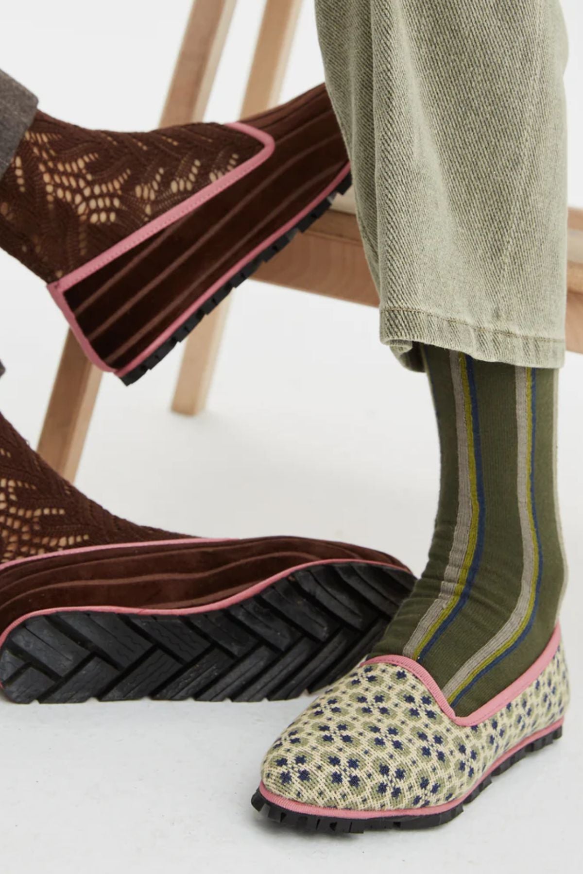 Slippers Creusa by Lorenzo Castillo