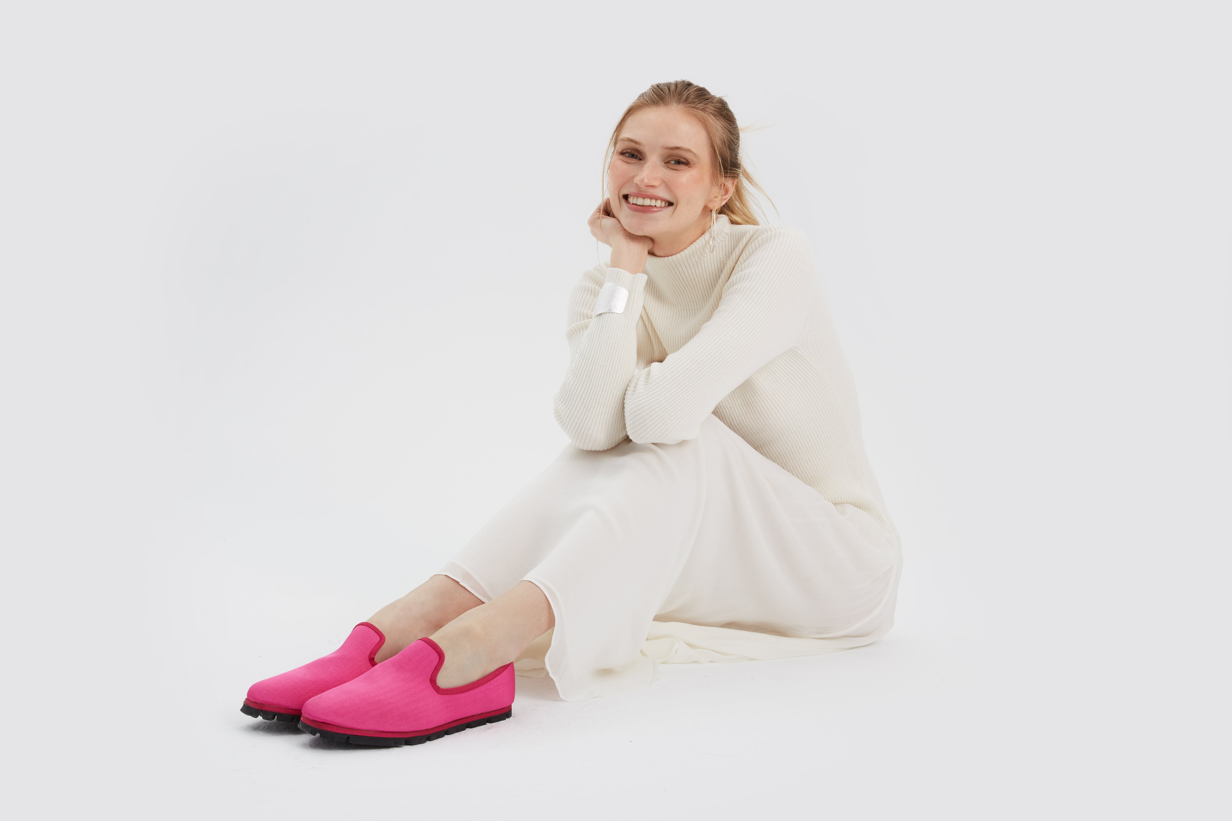 Slippers Rialto Moiré Fucsia