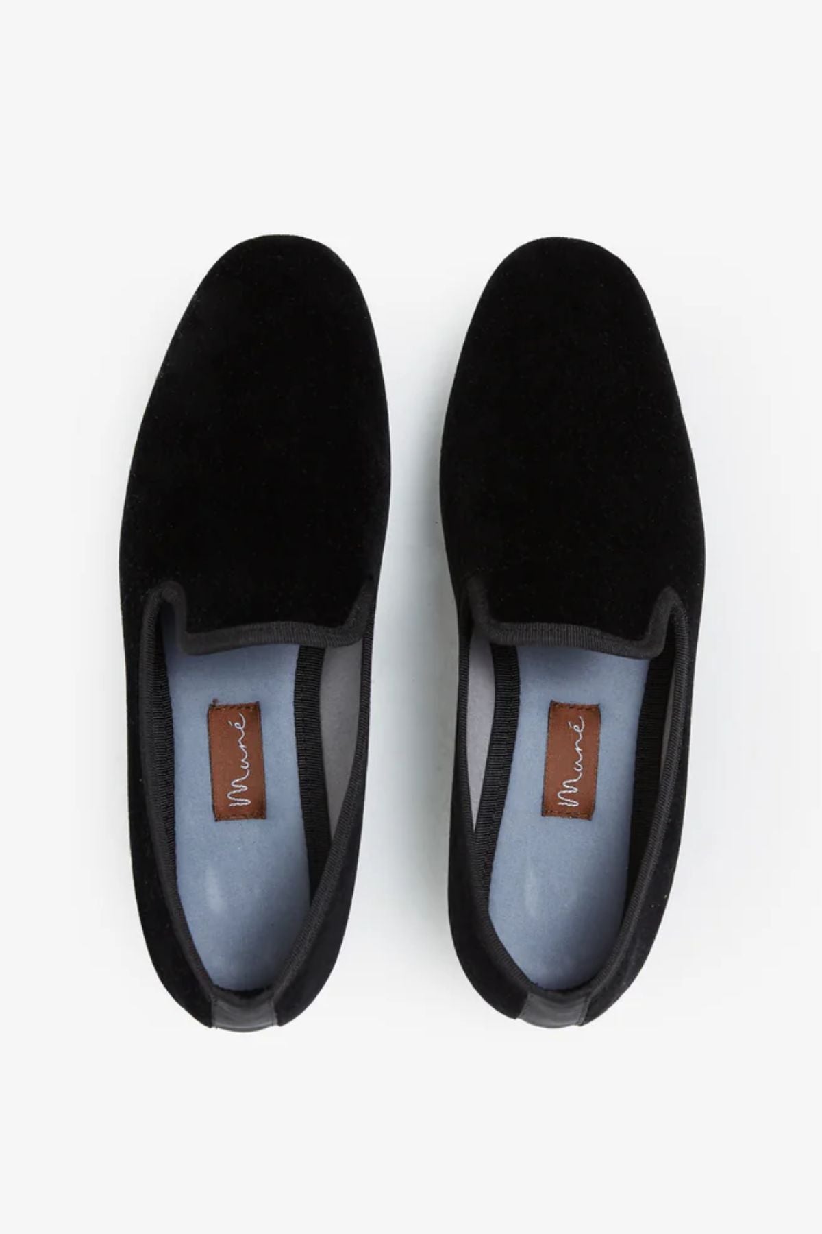 Slippers Rialto Terciopelo Negro