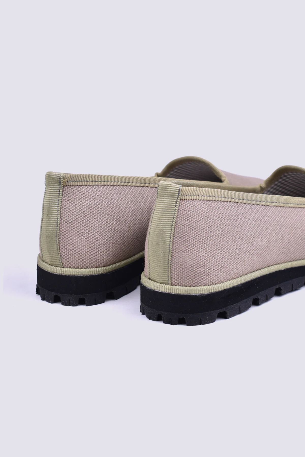 Slippers Lona Kaki Plus