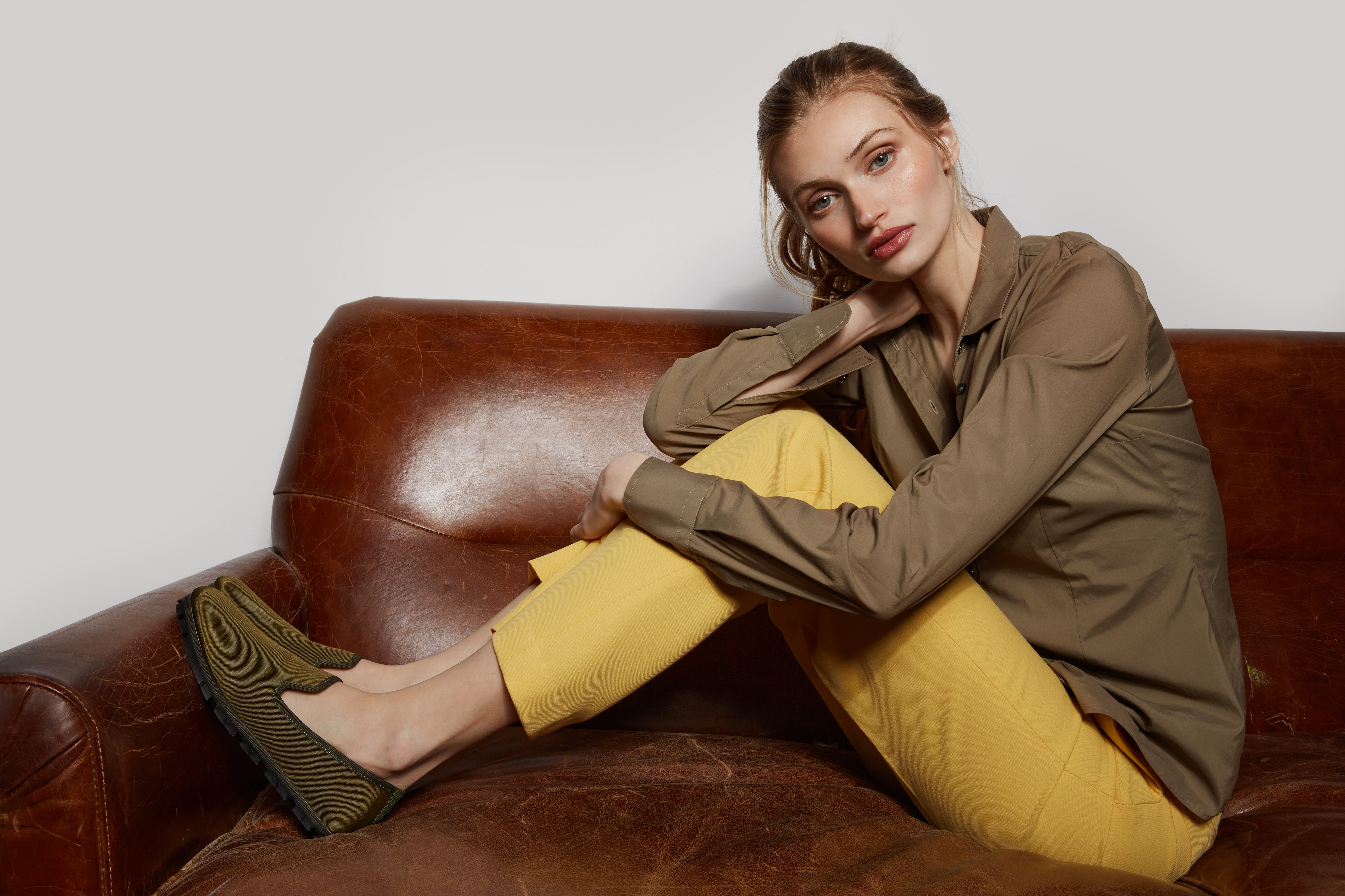 Slippers Rialto Moiré Kaki