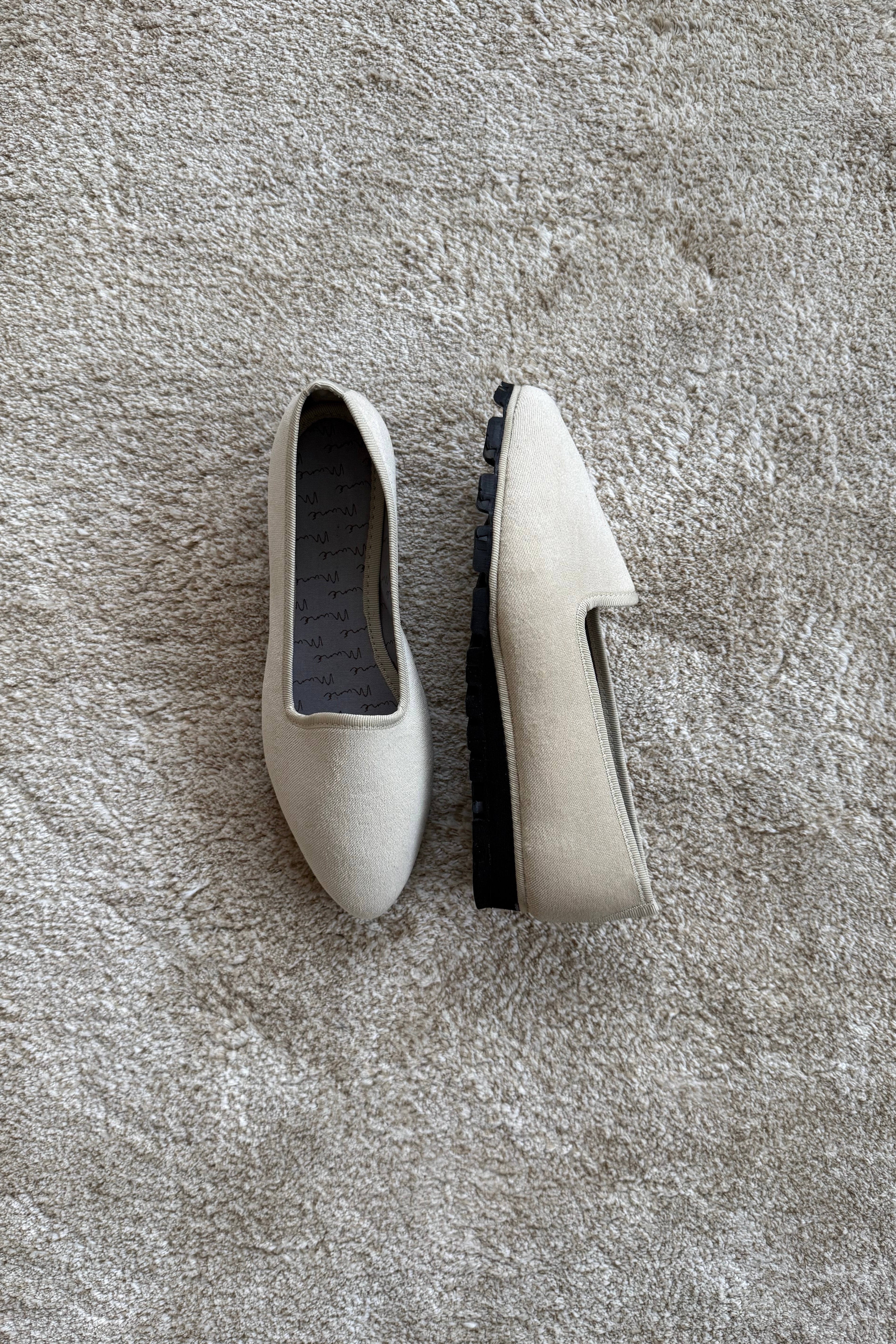 Slippers Terciopelo Marfil Plus