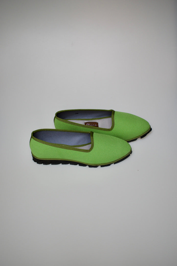 Slippers Lona Verde Plus