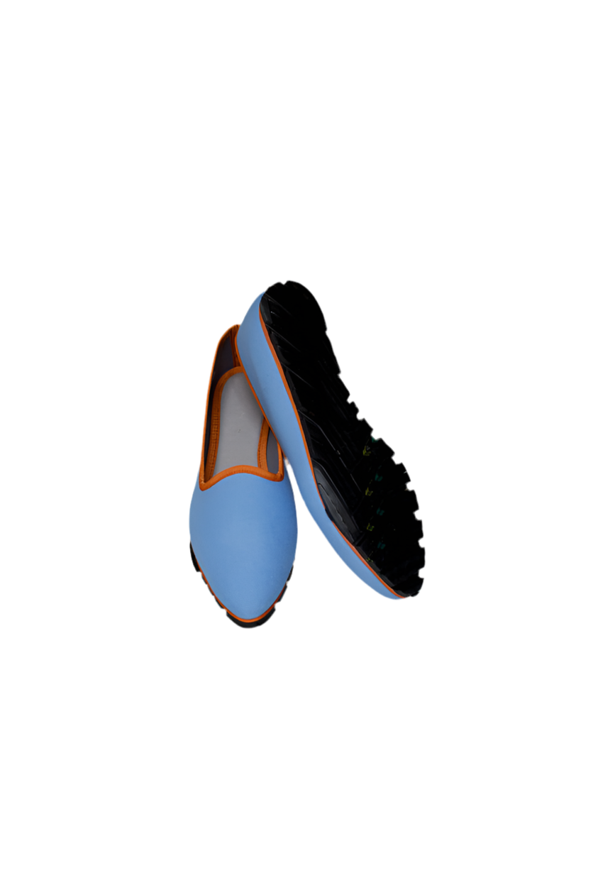 Slippers Lona Azul