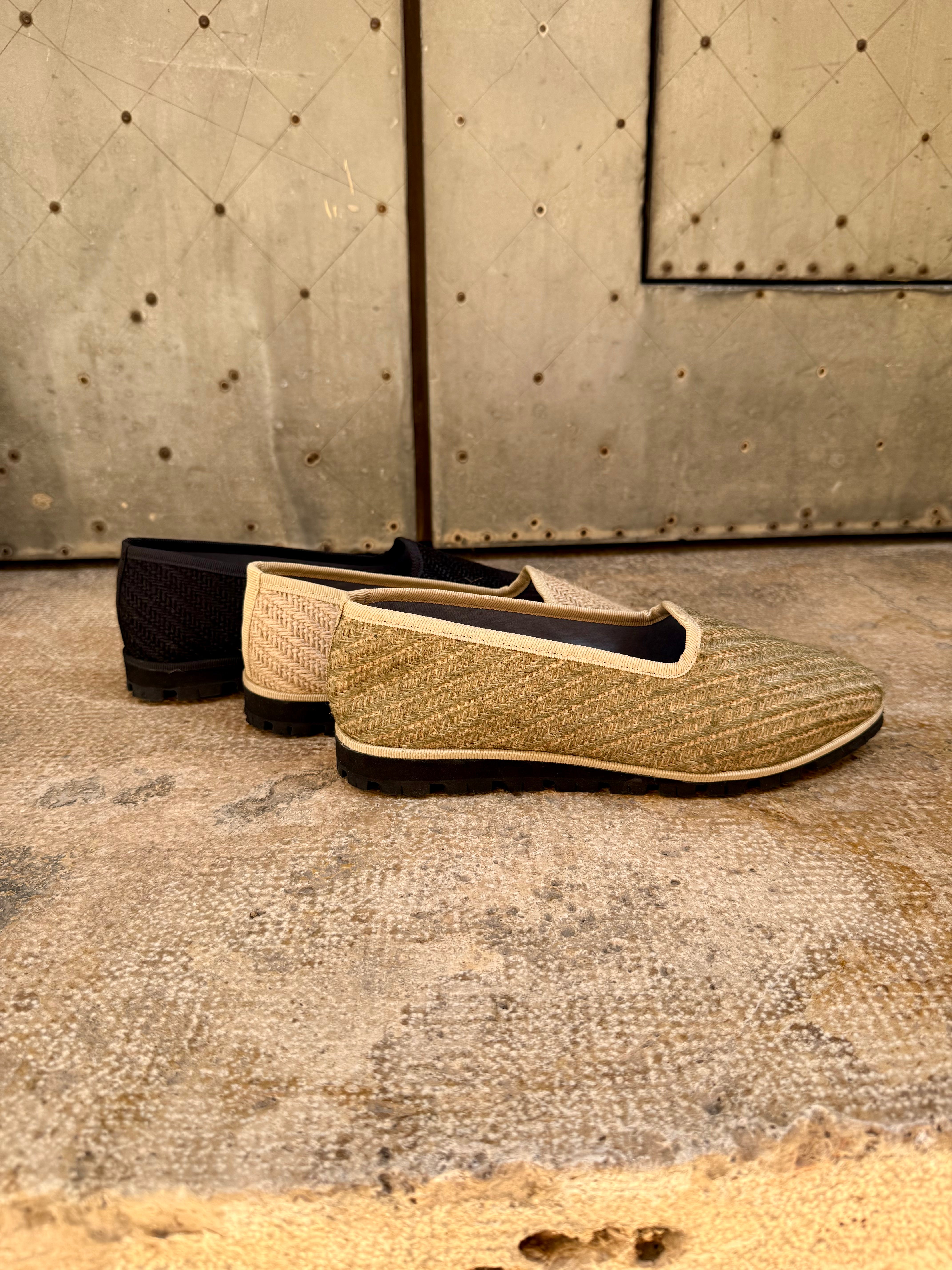 Slippers Gilda Kaki Plus