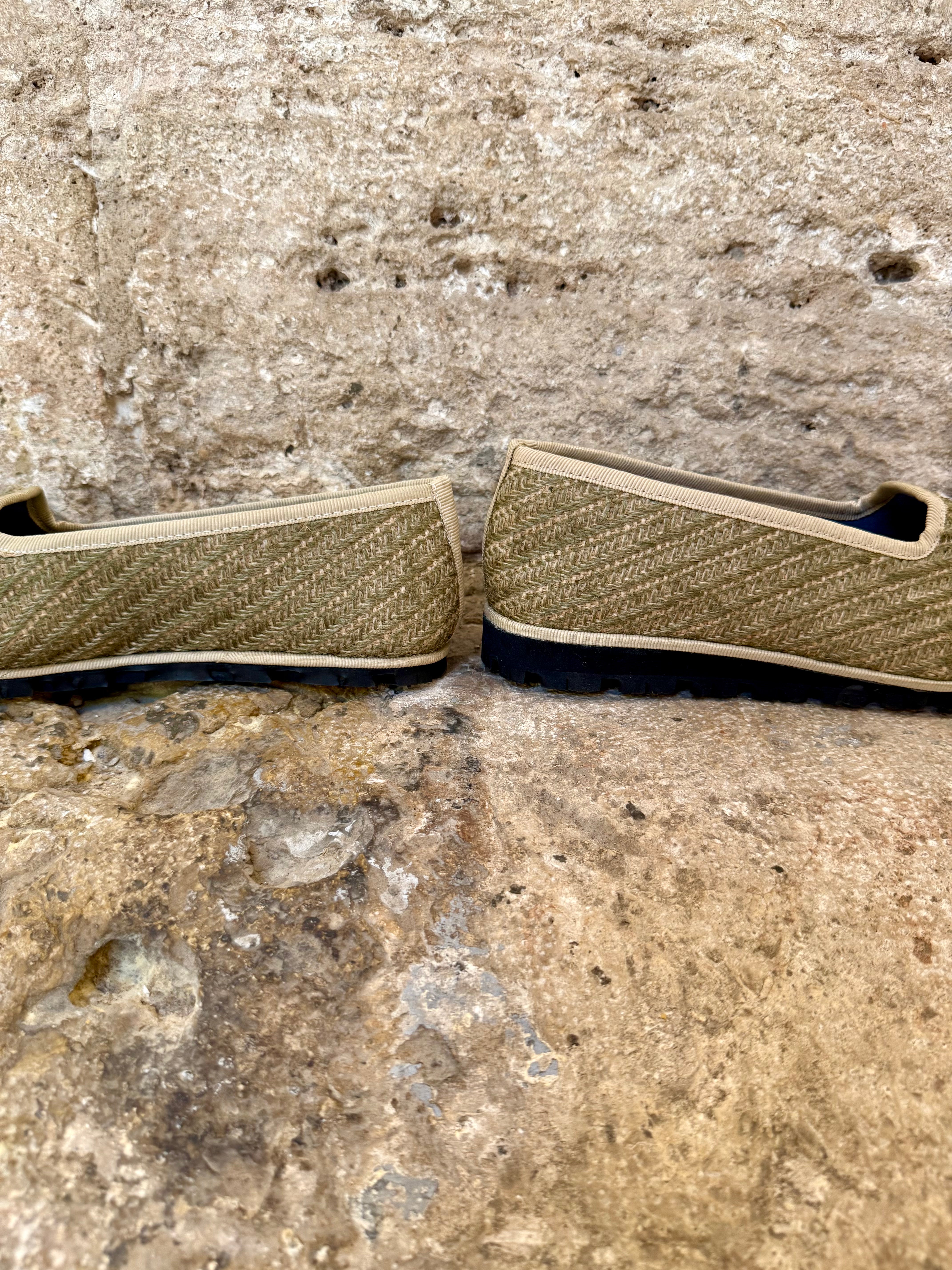 Slippers Gilda Kaki Plus