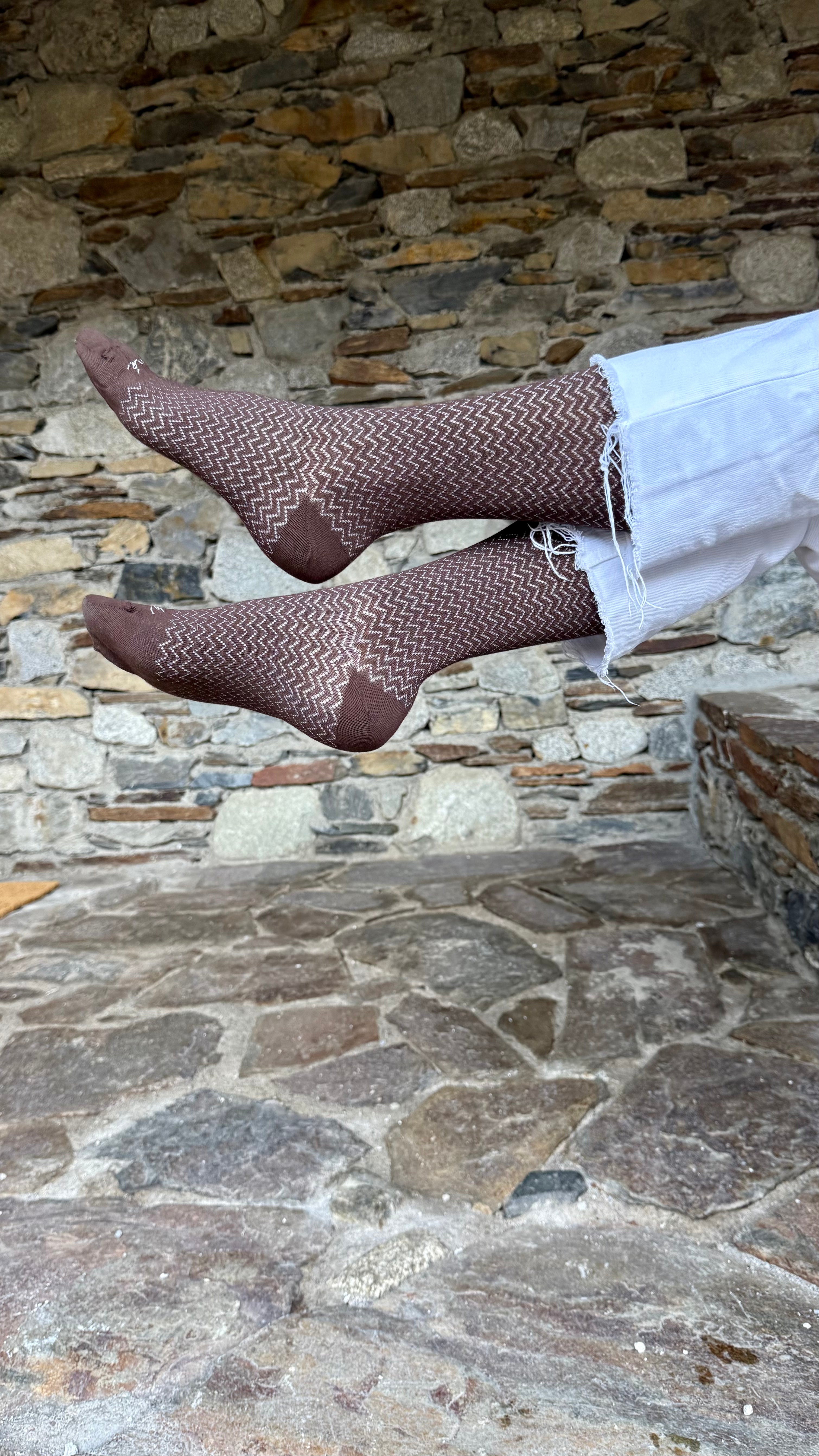 herringbone sock