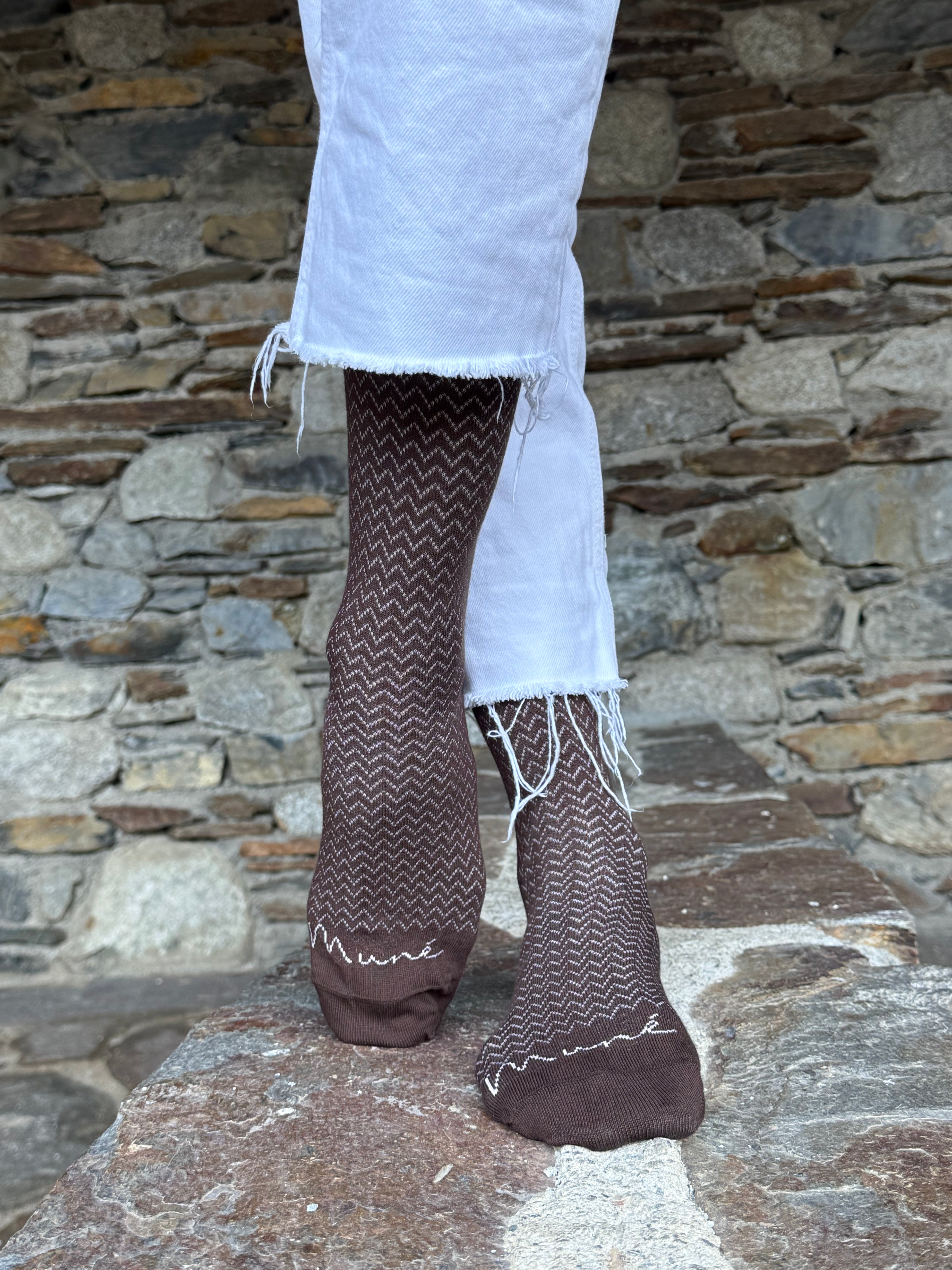 herringbone sock