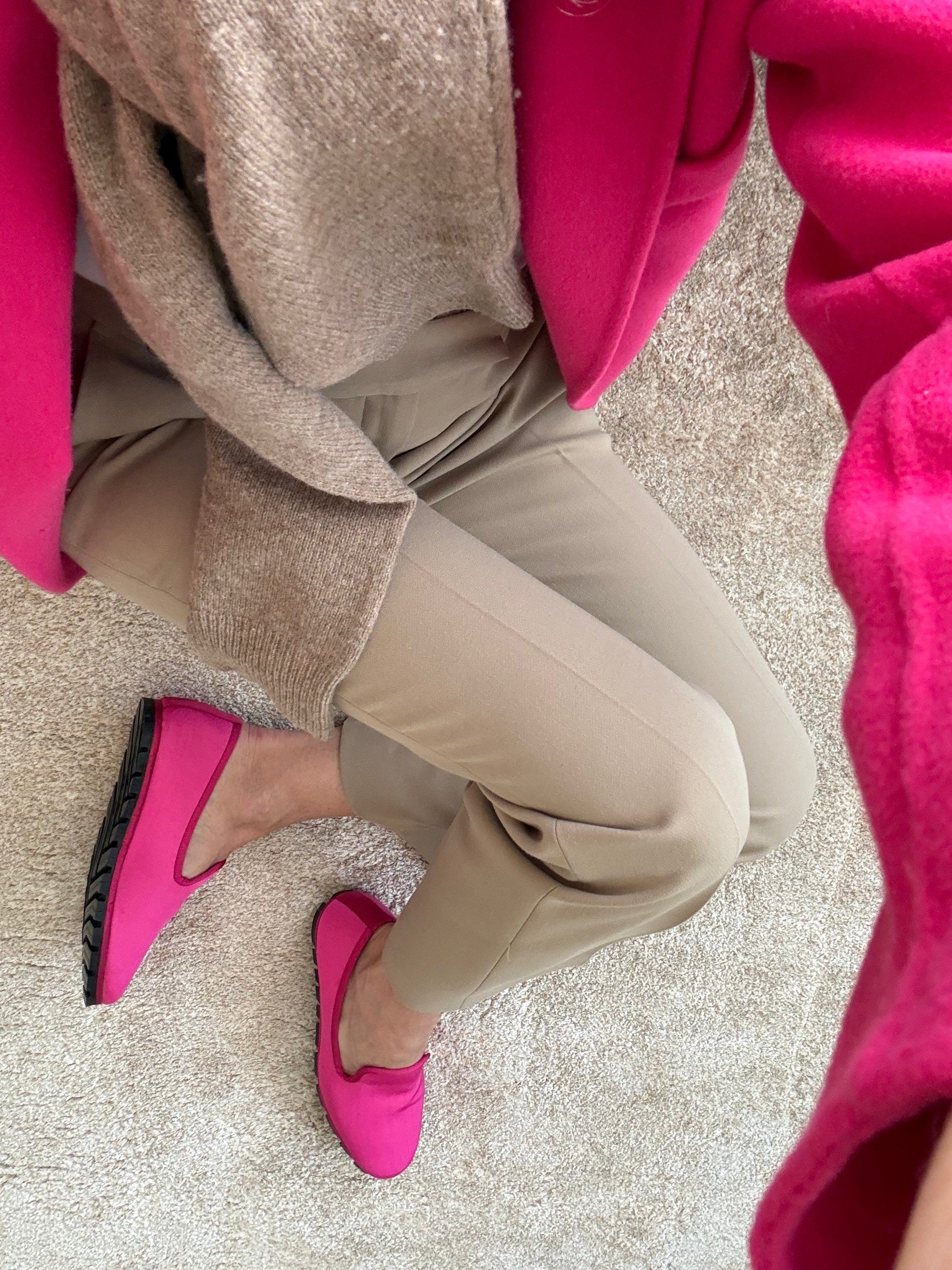 Slippers Rialto Moiré Fuchsia