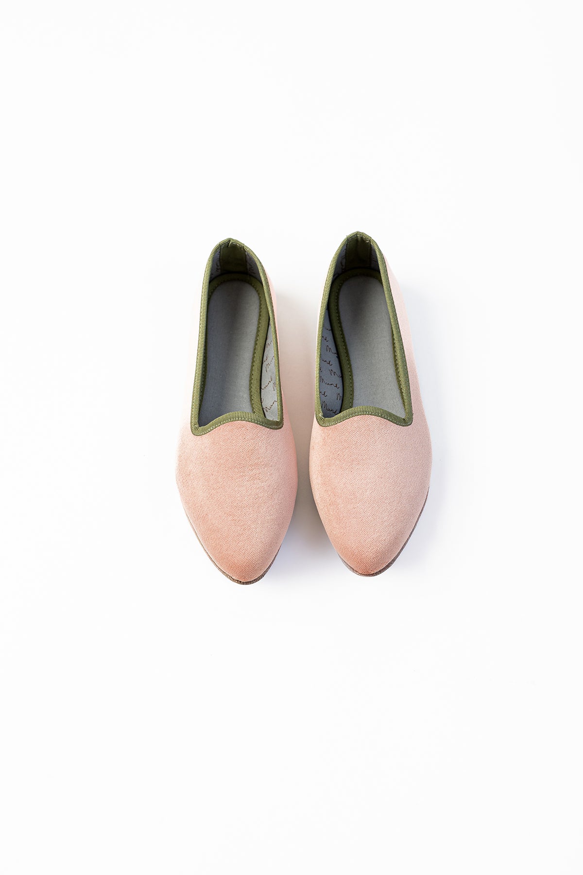 Slippers Terciopelo Rosa Palo