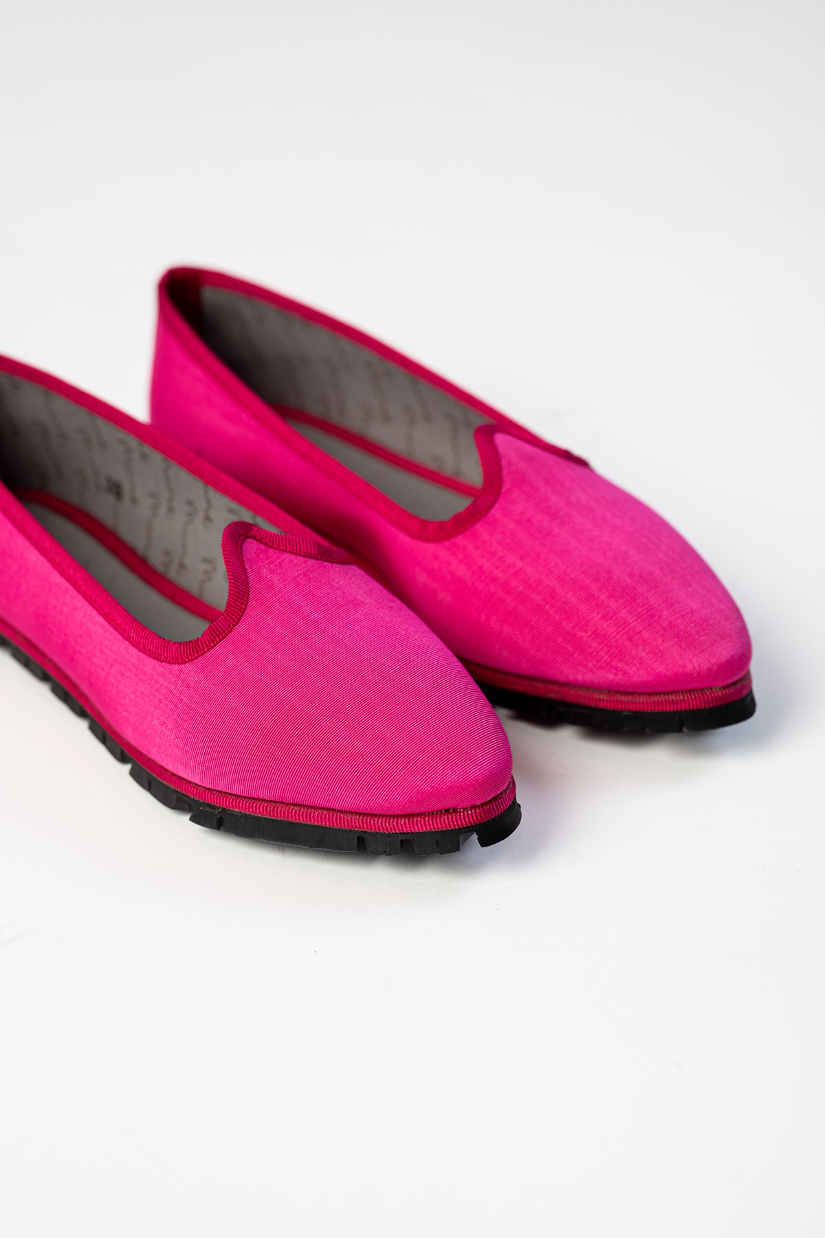 Slippers Pitti Moiré Fucsia