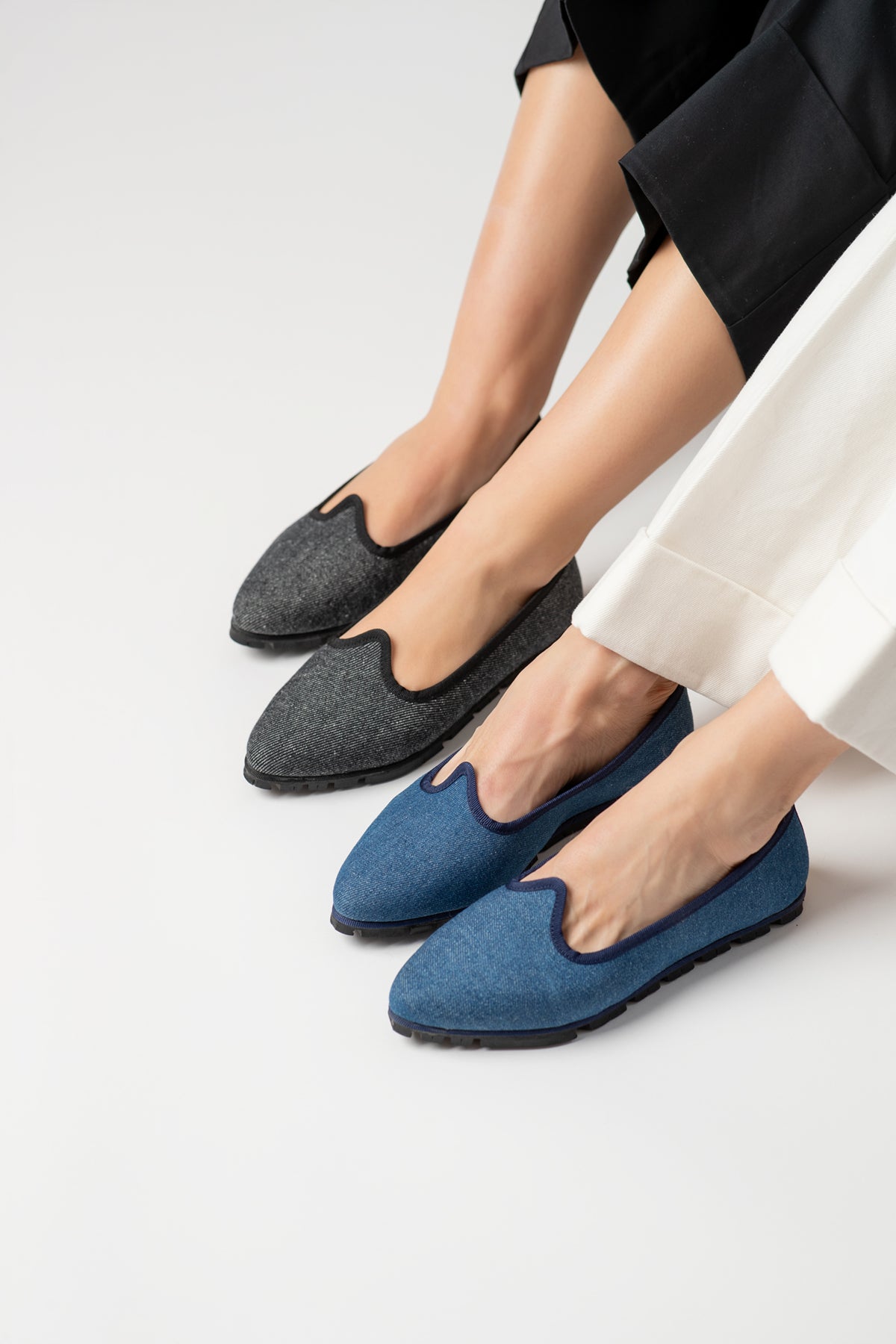 Slippers Pitti Denim Azul