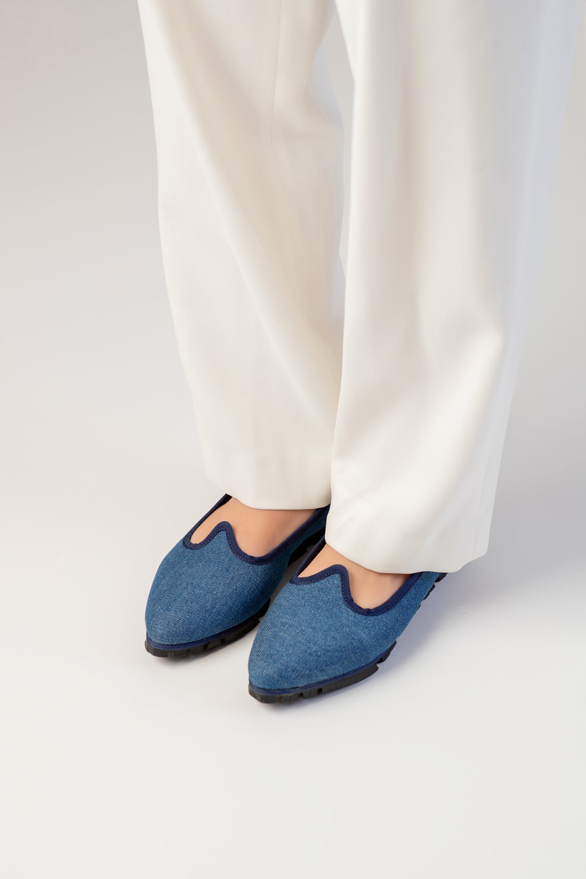 Slippers Pitti Denim Azul