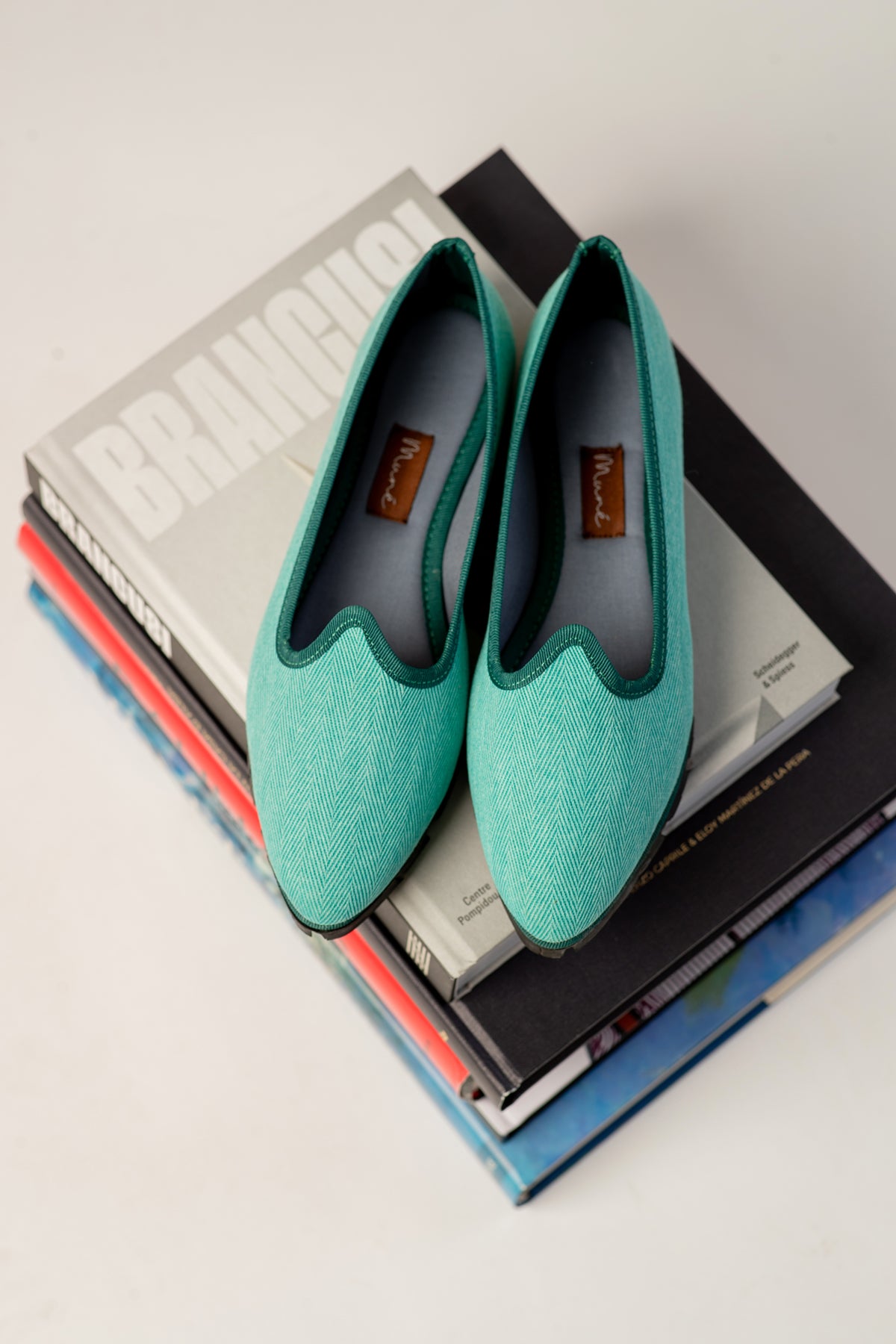 Slippers Espiga Turquesa
