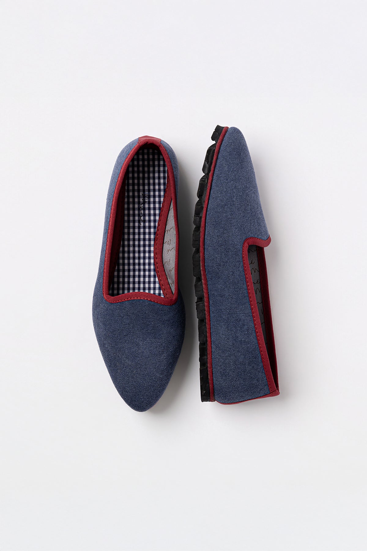 Slippers Lona Plomo