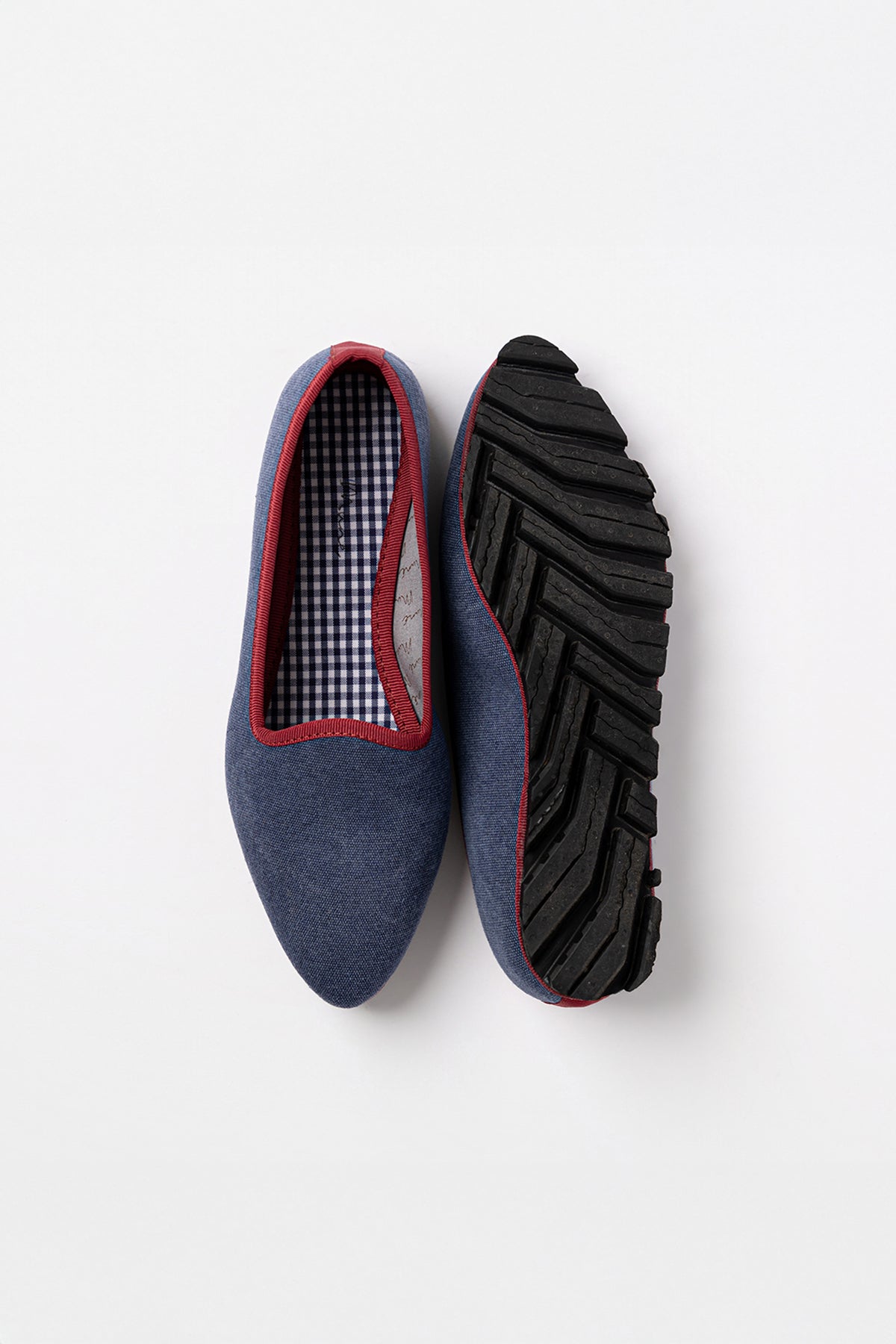 Slippers Lona Plomo