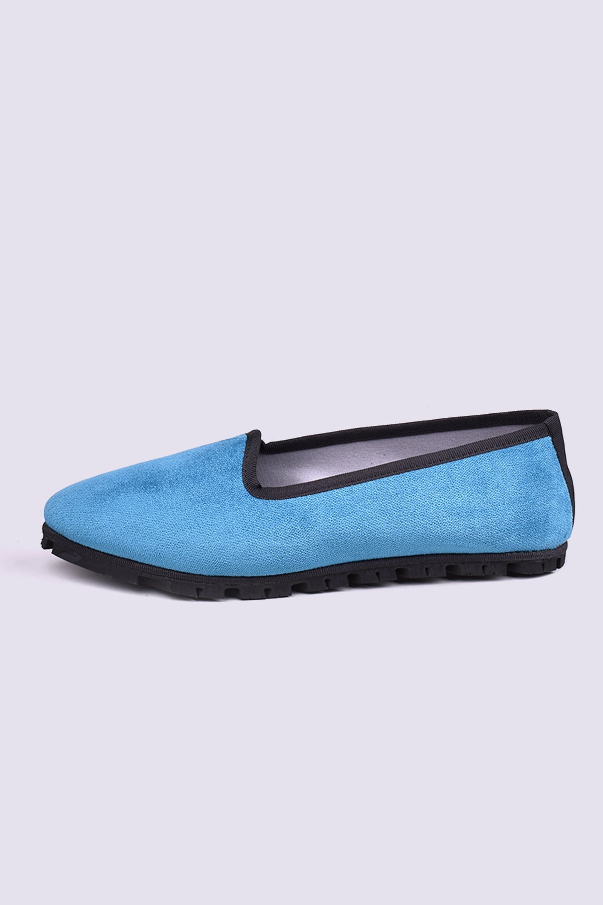 Slippers Terciopelo Azul Francia