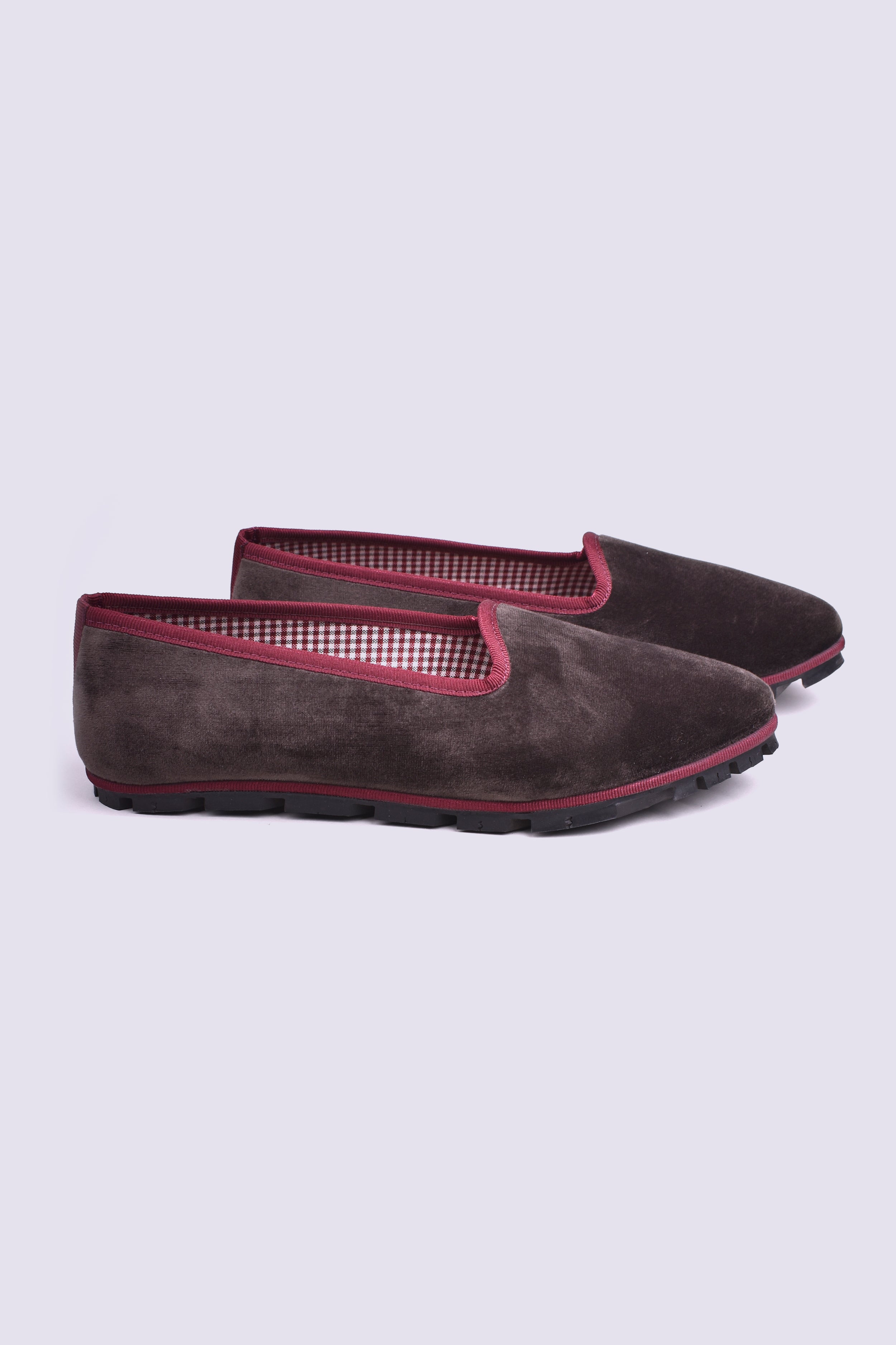 Slippers Terciopelo Chocolate