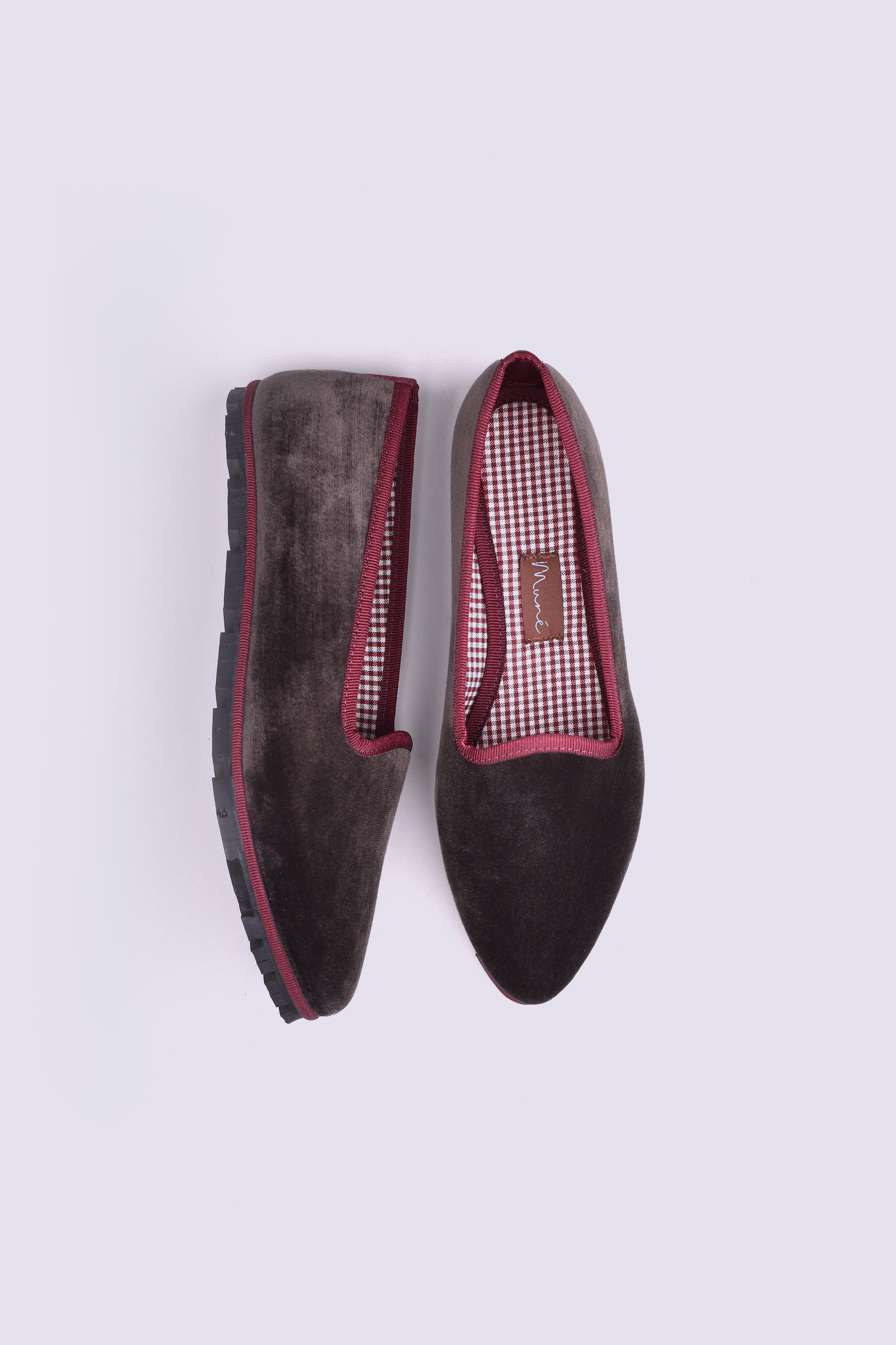 Slippers Terciopelo Chocolate