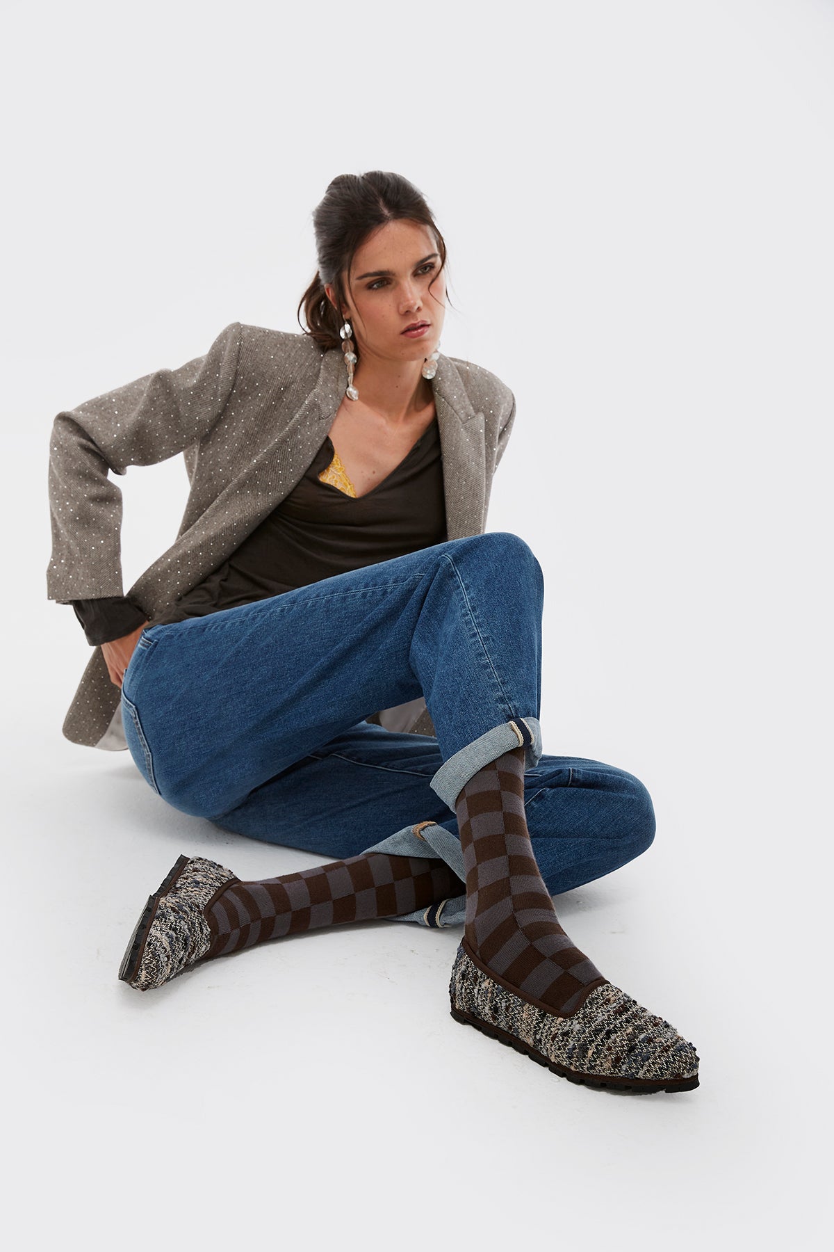 Slippers Dandy Gris