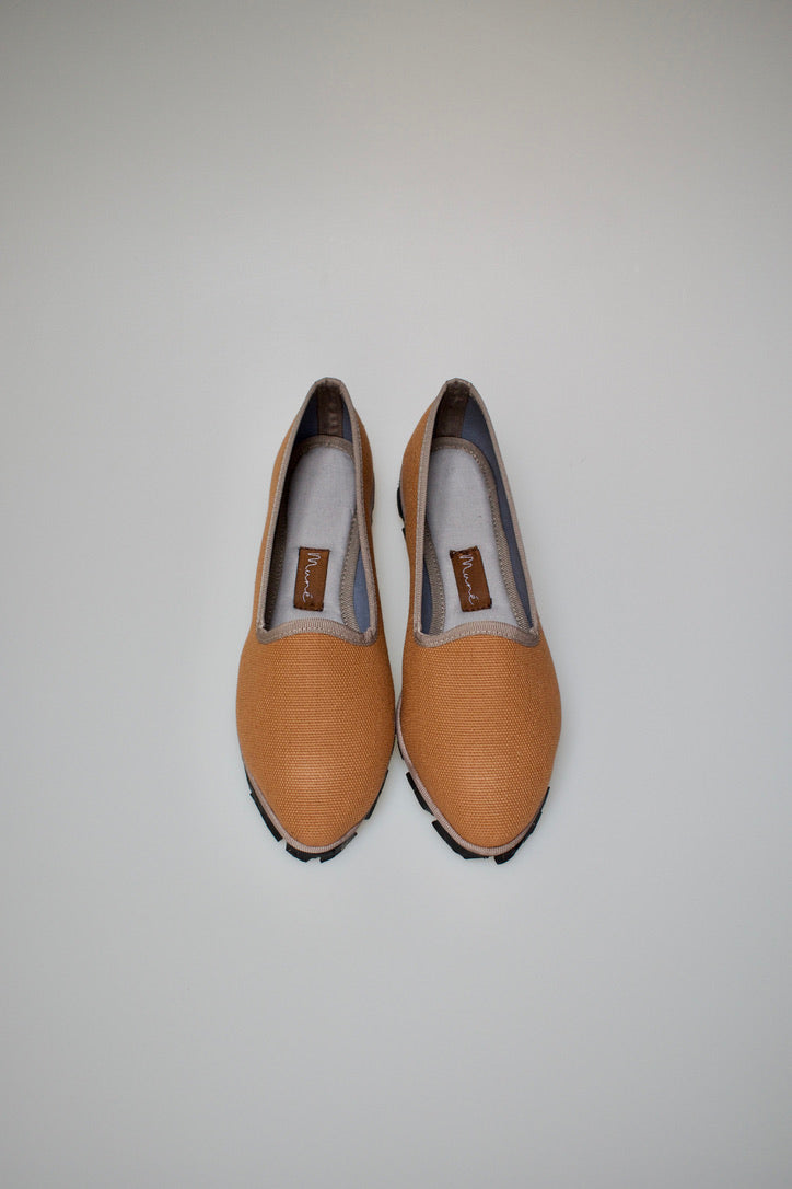 Slippers Lona Caramelo Plus