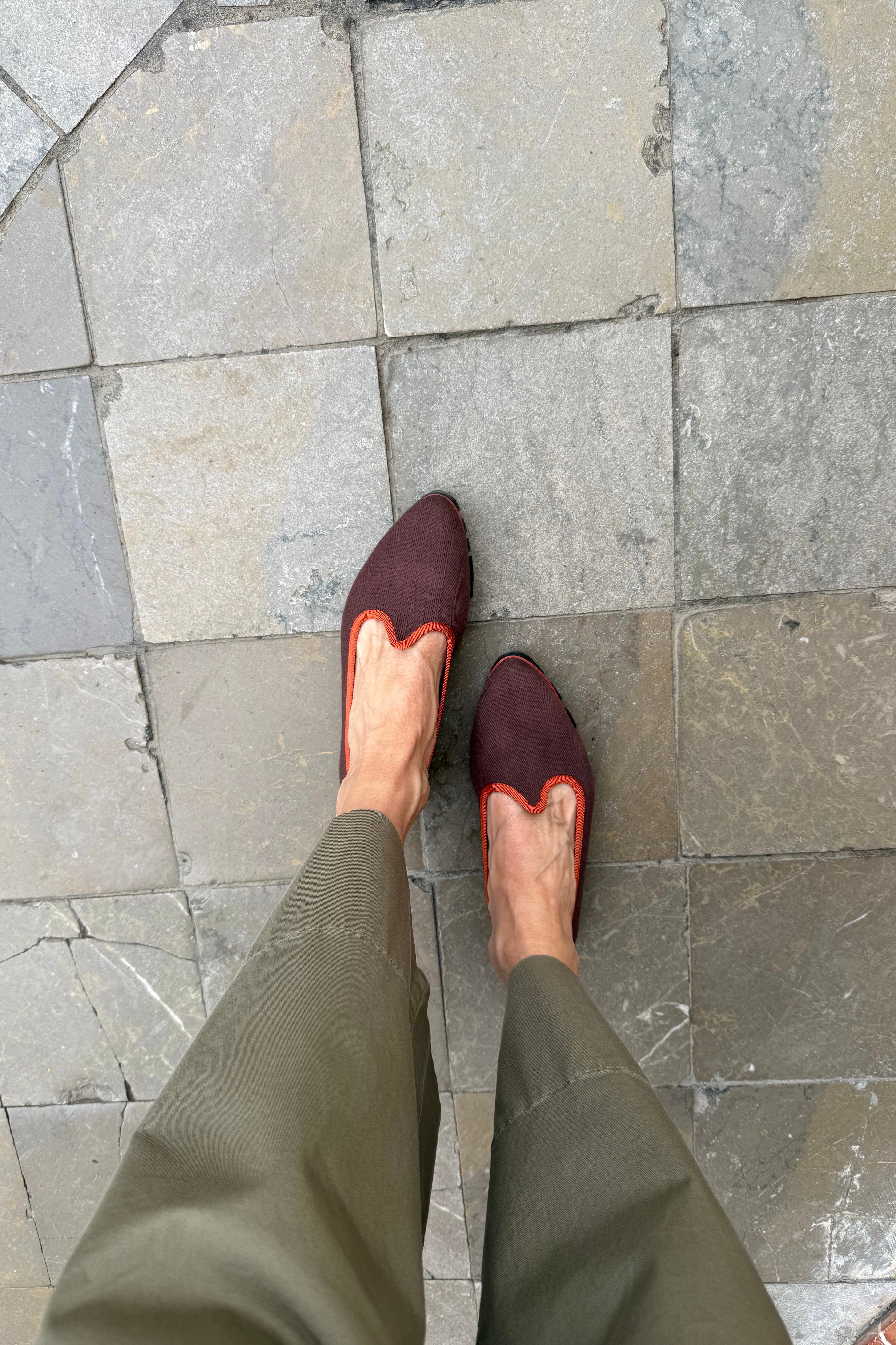 Slippers Pitti Espiga Chocolate