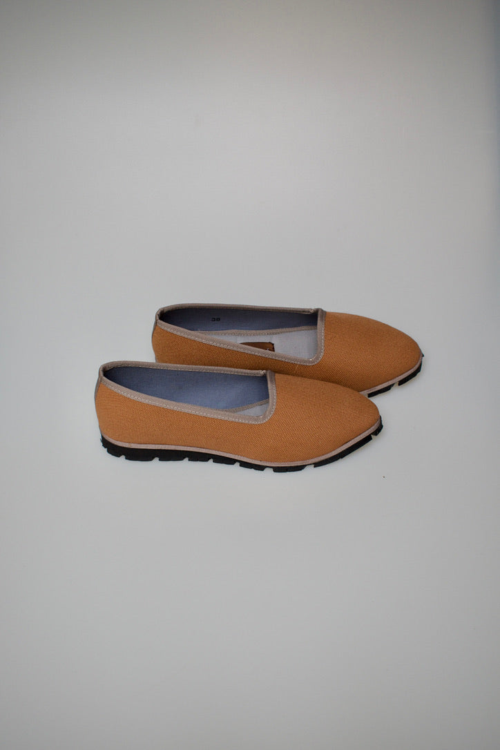 Slippers Lona Caramelo Plus