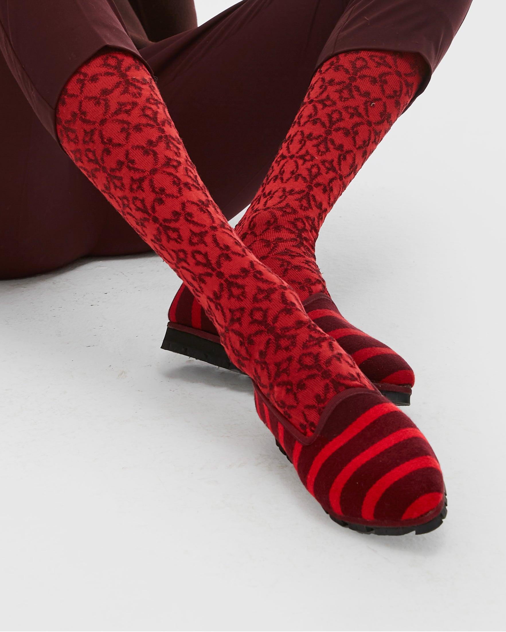 Slippers Simoneta Burdeos Plus