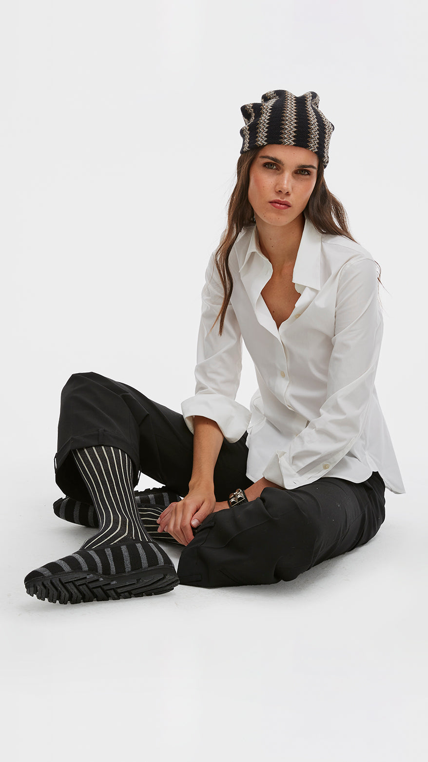 Slippers Simoneta Negro Plus