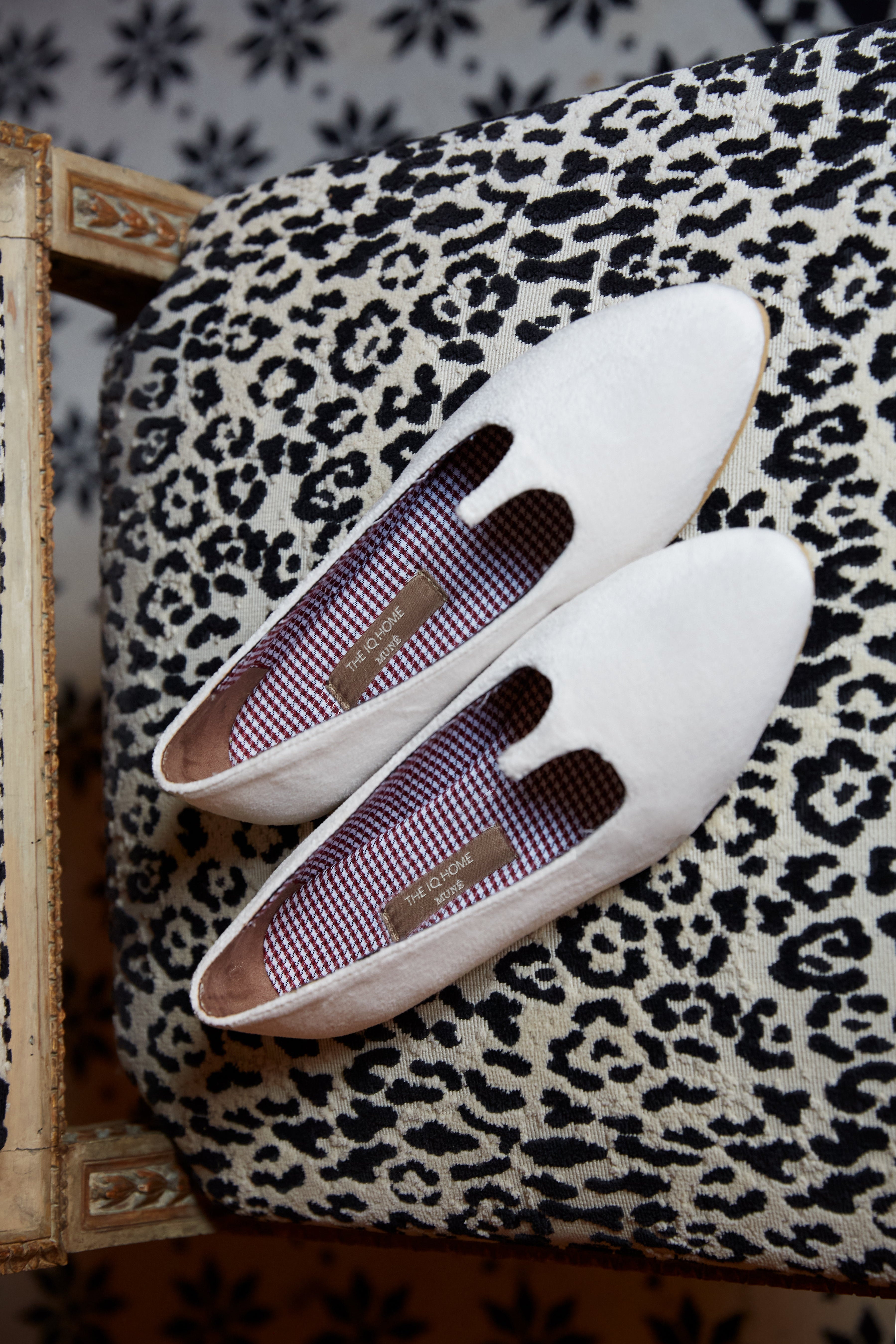 Slippers IQ Home Terciopelo Beige