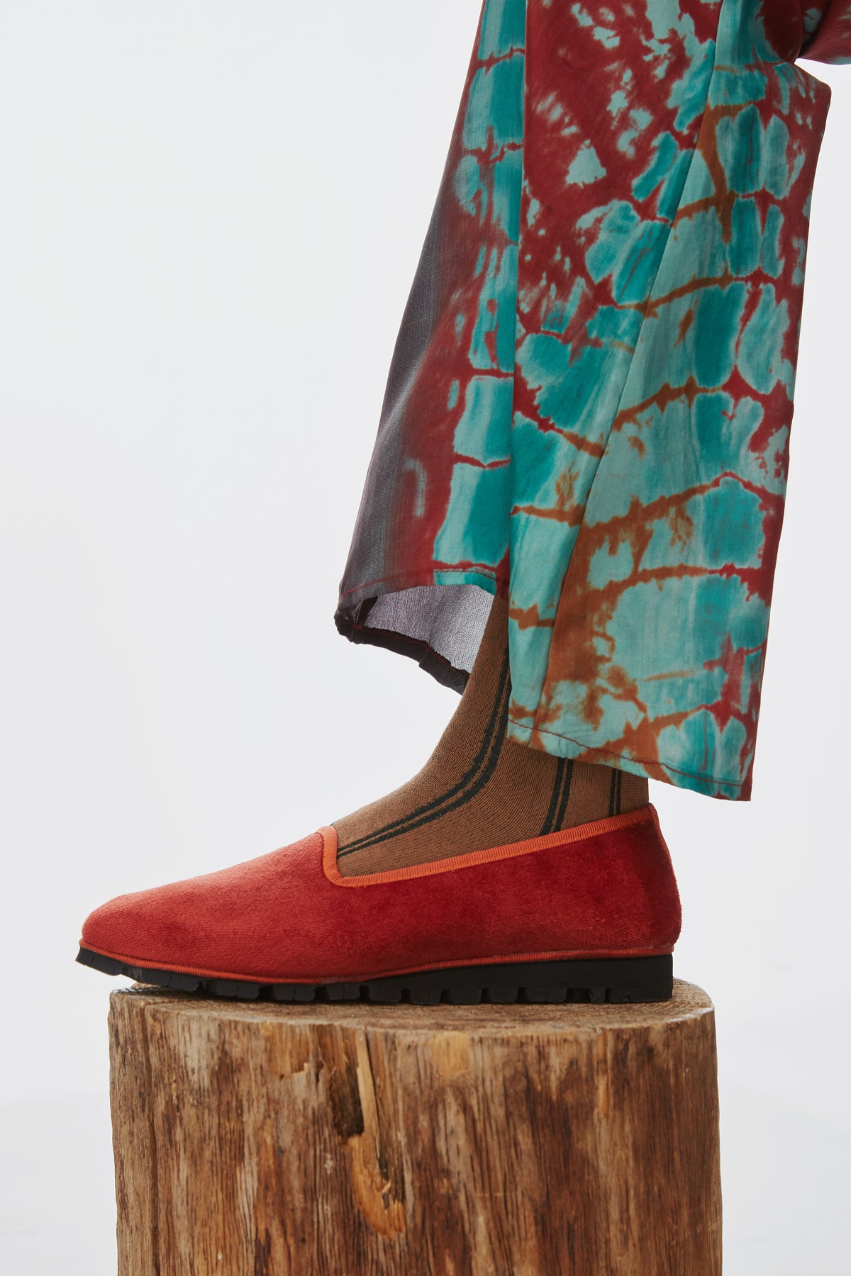 Slippers Terciopelo Terracota Plus