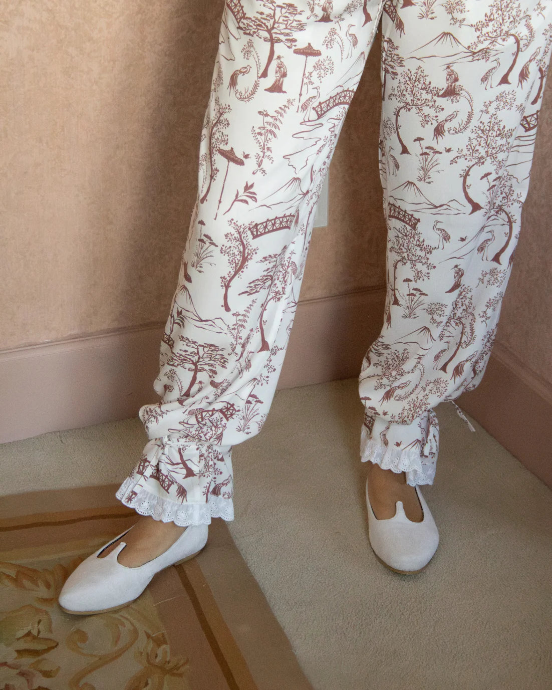 Slippers IQ Home Terciopelo Beige