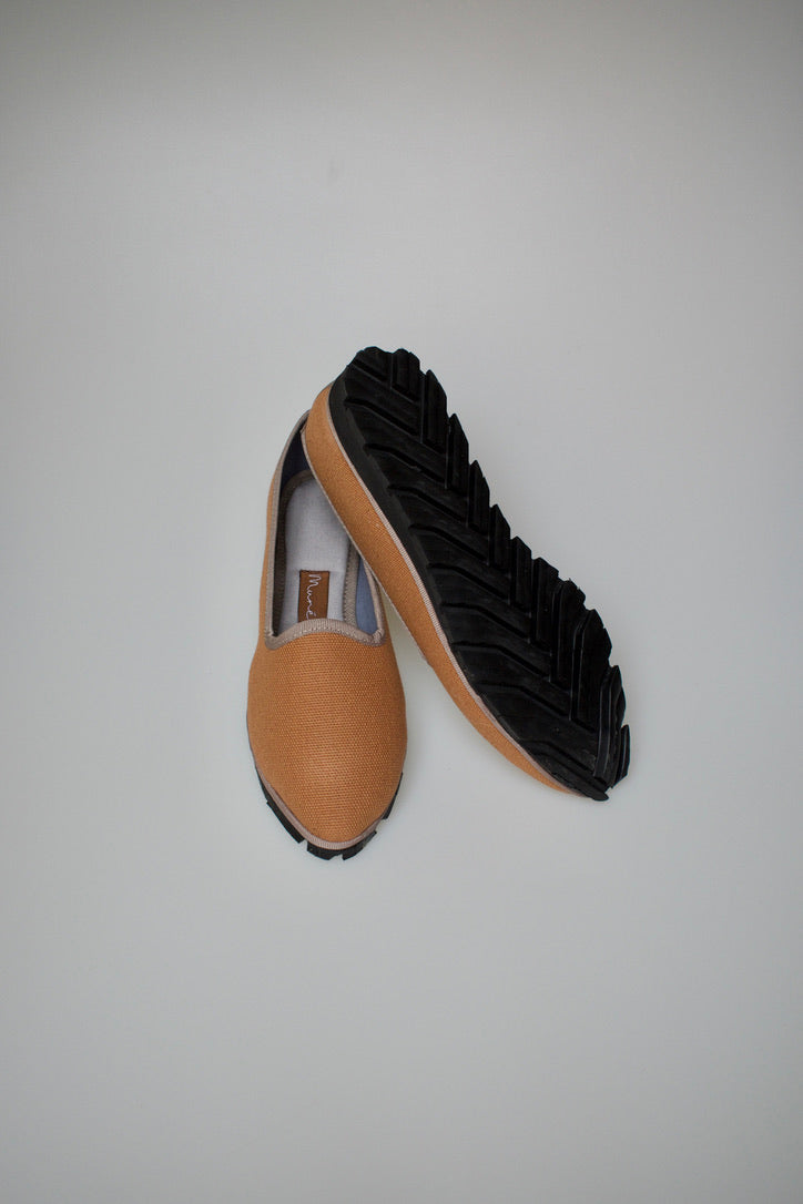 Slippers Lona Caramelo Plus