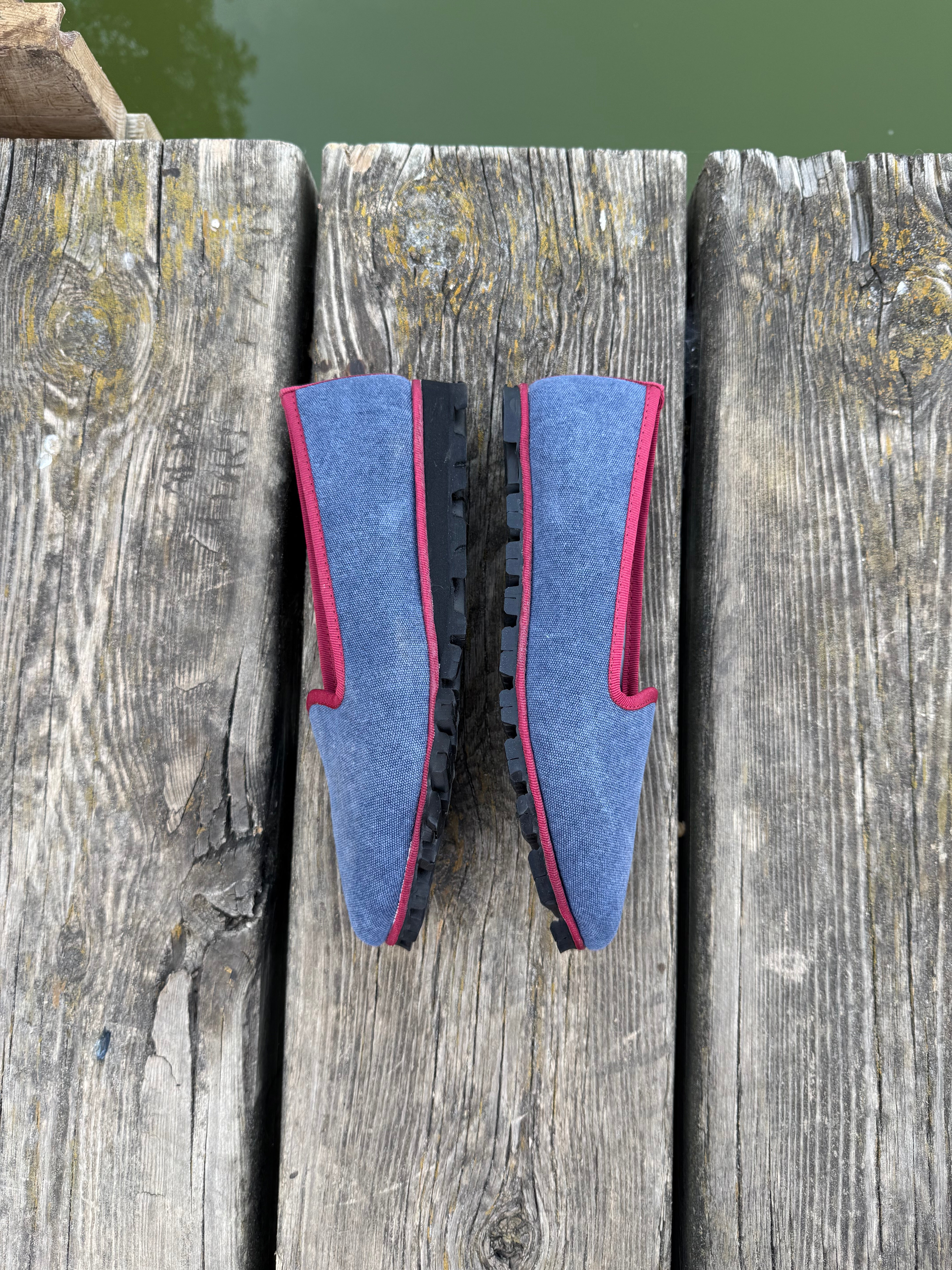 Slippers Lona Plomo Plus