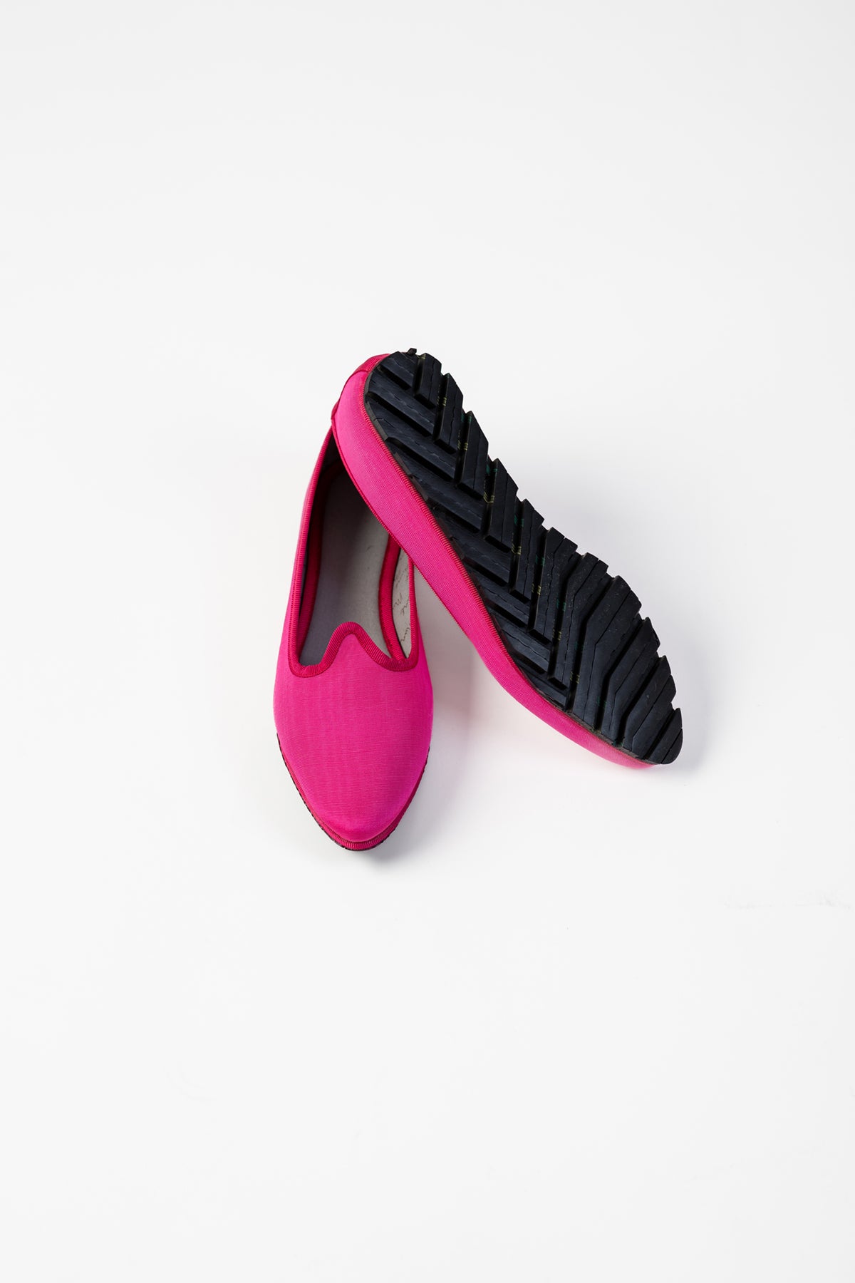 Slippers Pitti Moiré Fucsia